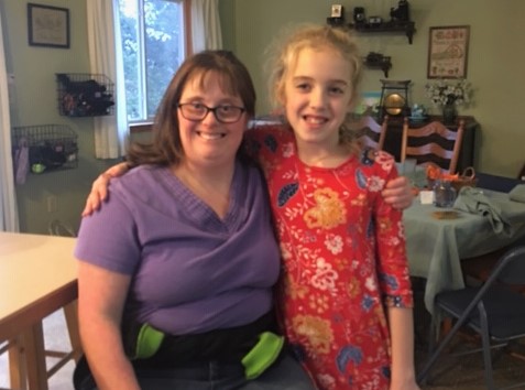 Deborah and niece Elsie