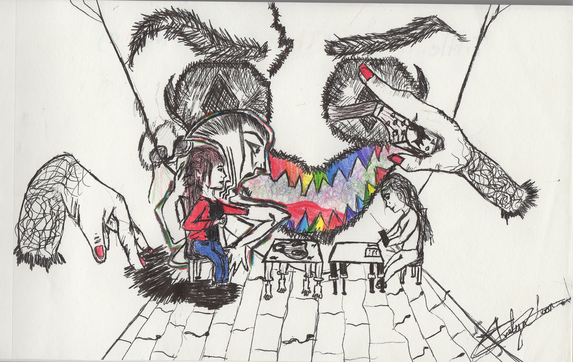 That Girl That Didn't Do Nothin by Evelyn, age 17
