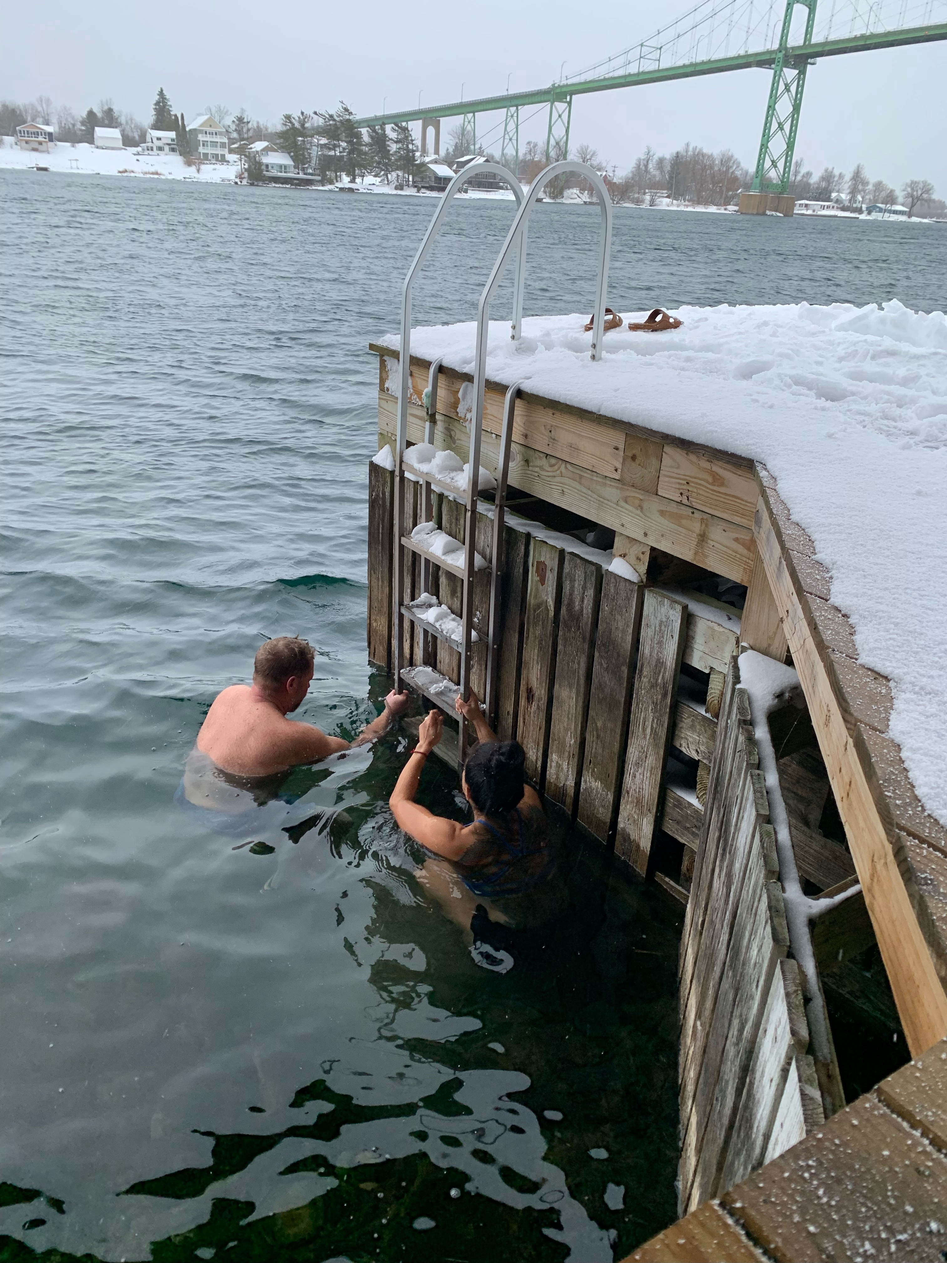 Polar Dip Training Day 1