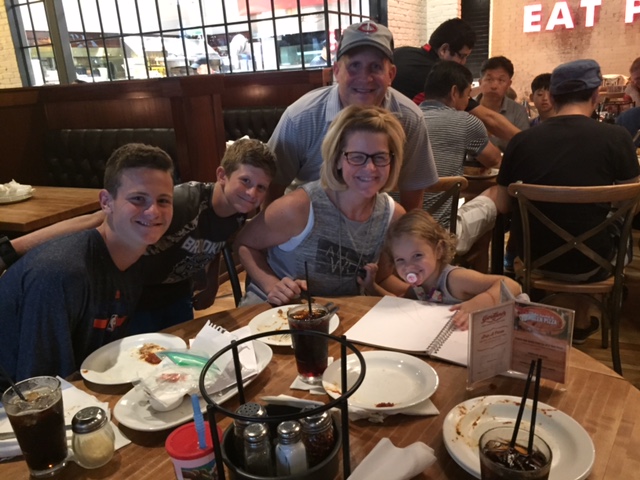 Pizza party at Giordanno's