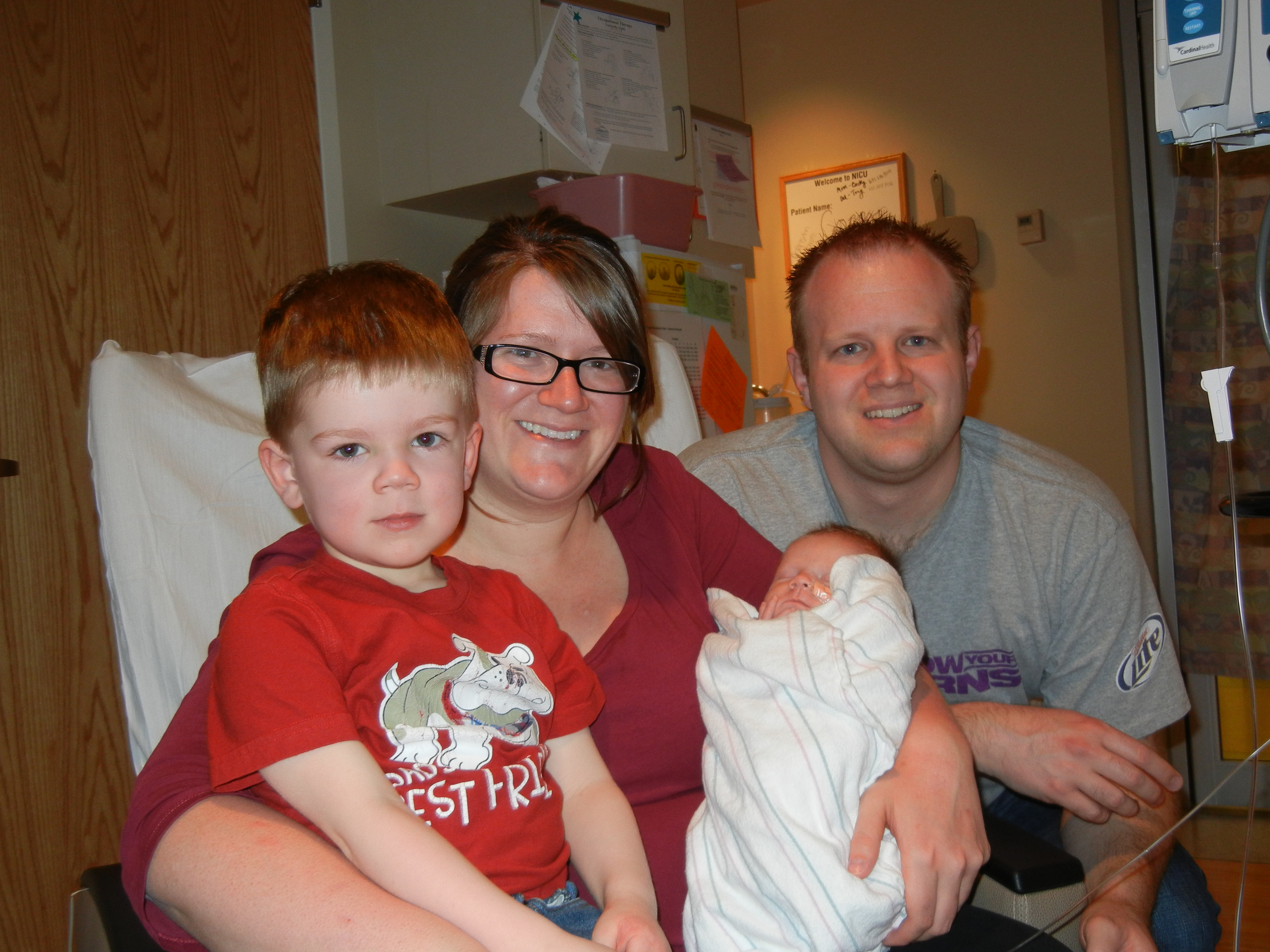 First time together as a family of 4!