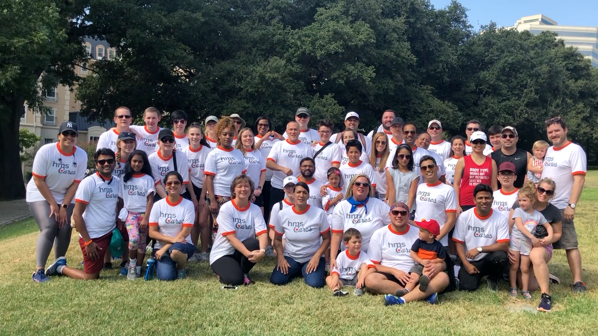 Team HMS at LifeWalk 2019