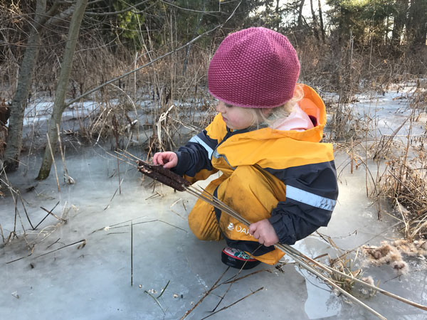 Forest Kindergarten is 100% outside