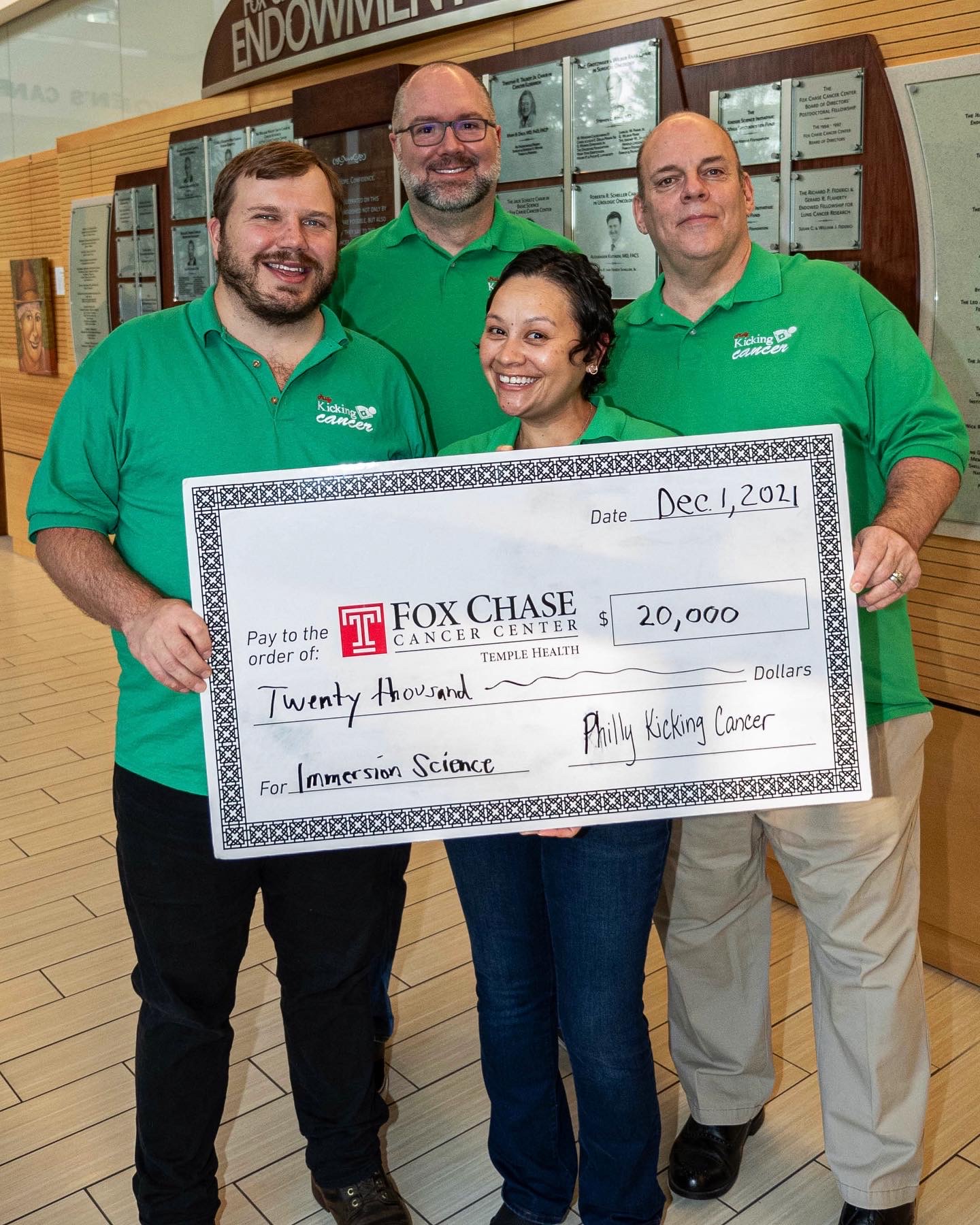 2021 Gift to Fox Chase