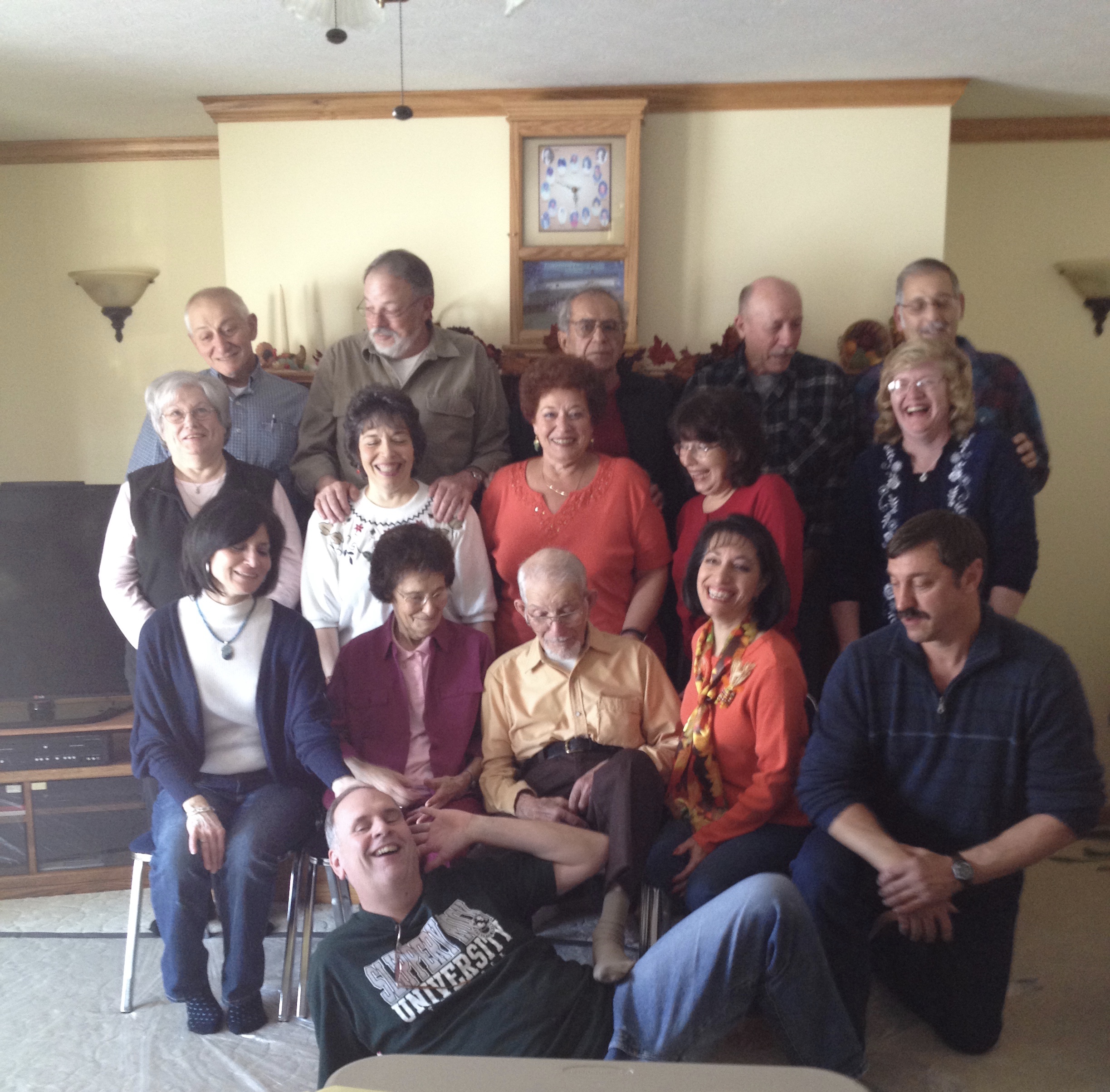 Typical Pat w/ the Dericos :)