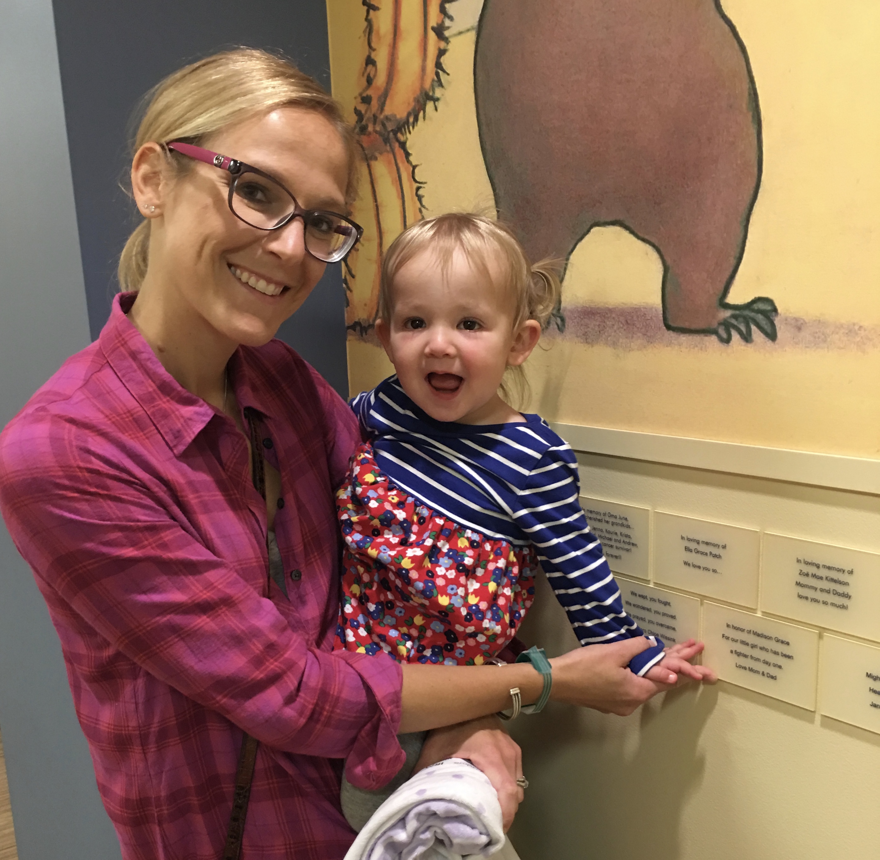 Maddie's Plaque at Children's Hospital