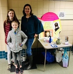 Braiding Booth at Red Pine Elementary
