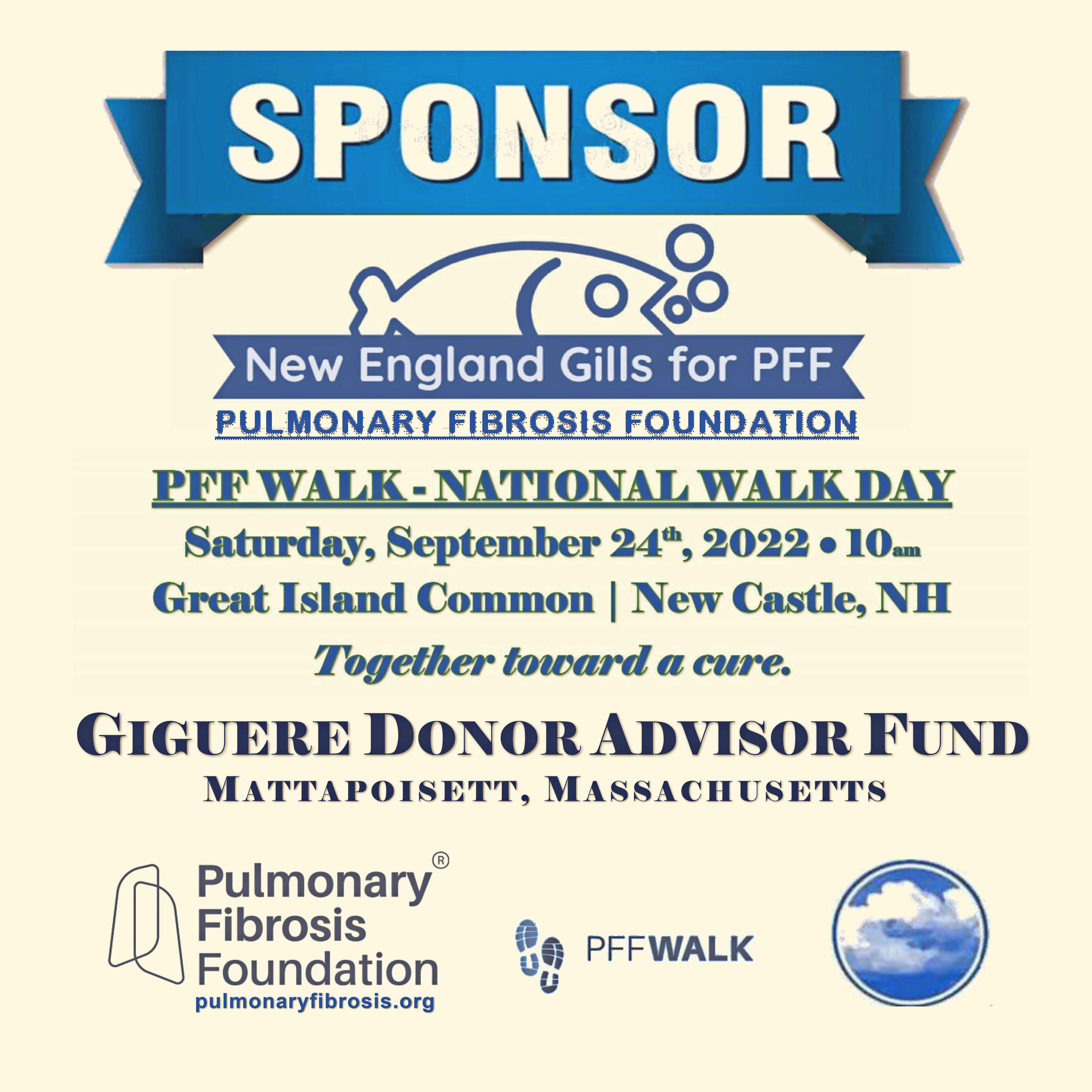 Donation given to support walker John Massaua