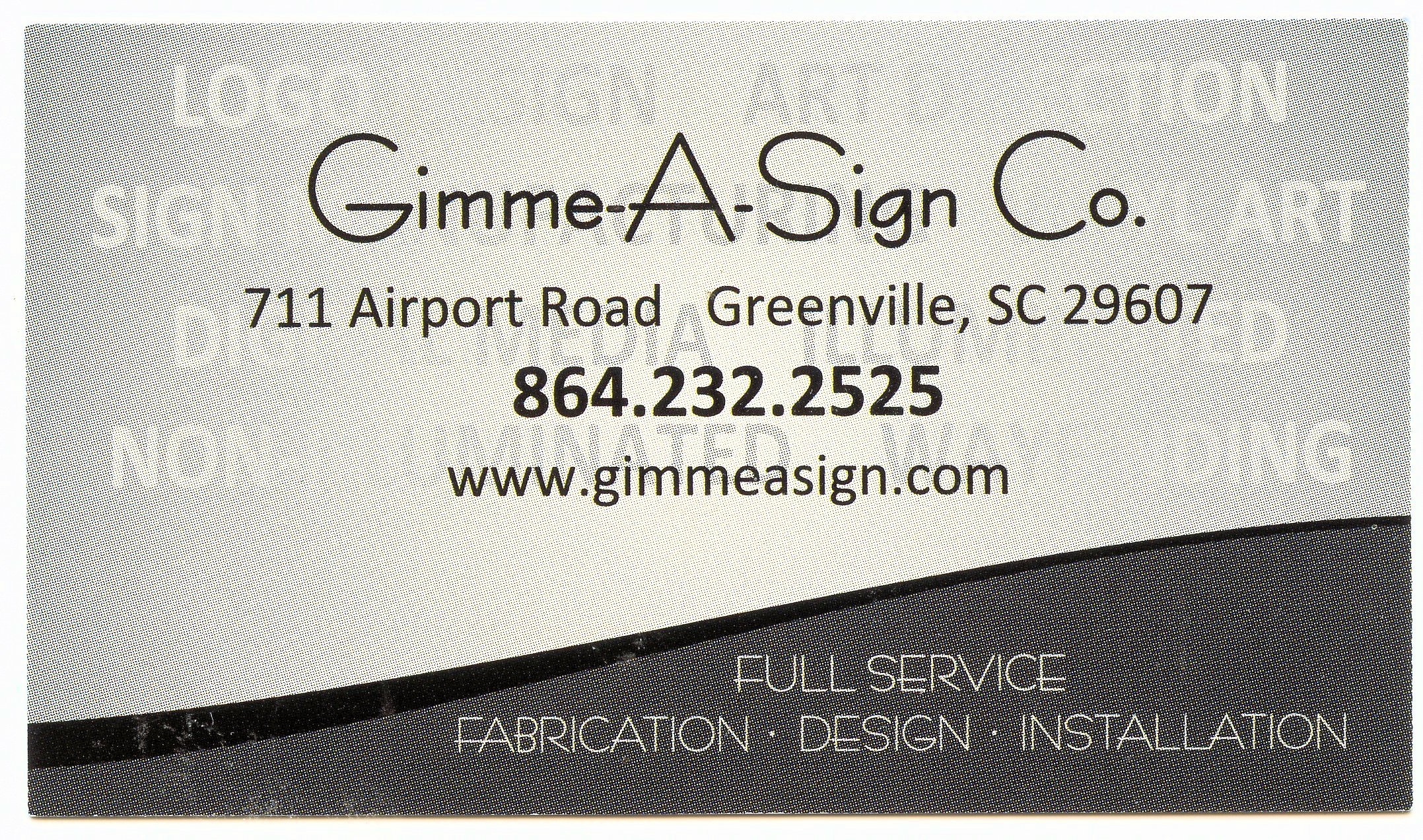 Gimme-A Sign Co.