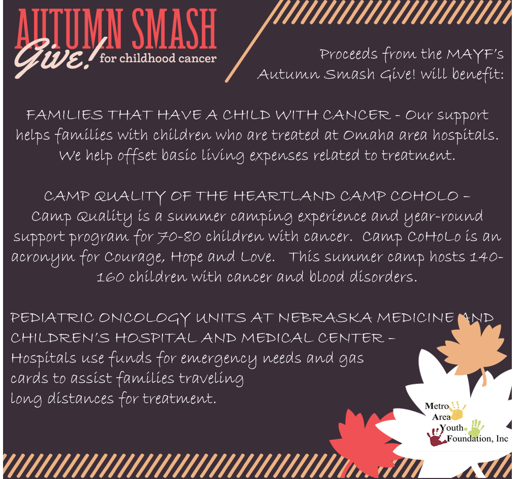Autumn Smash Give! Benefits ...