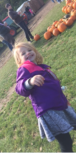 Hope at the pumpkin patch
