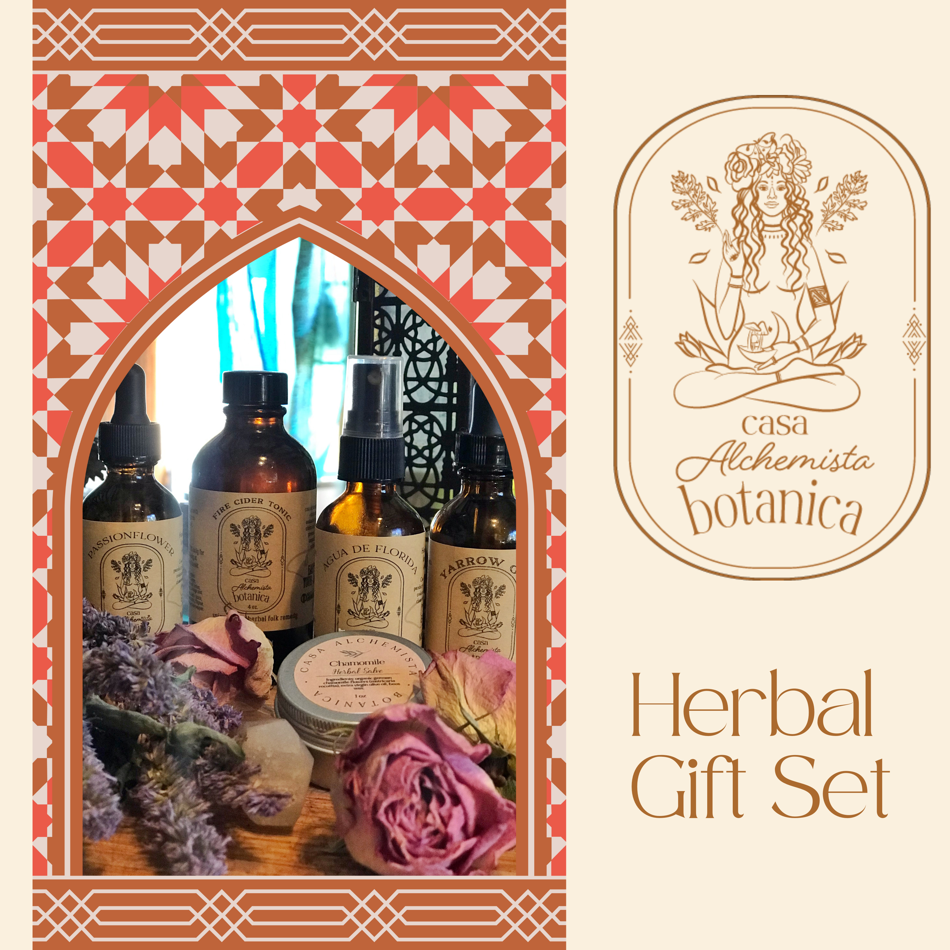 Herbal Gift Set from Casa Alchemista Botanica