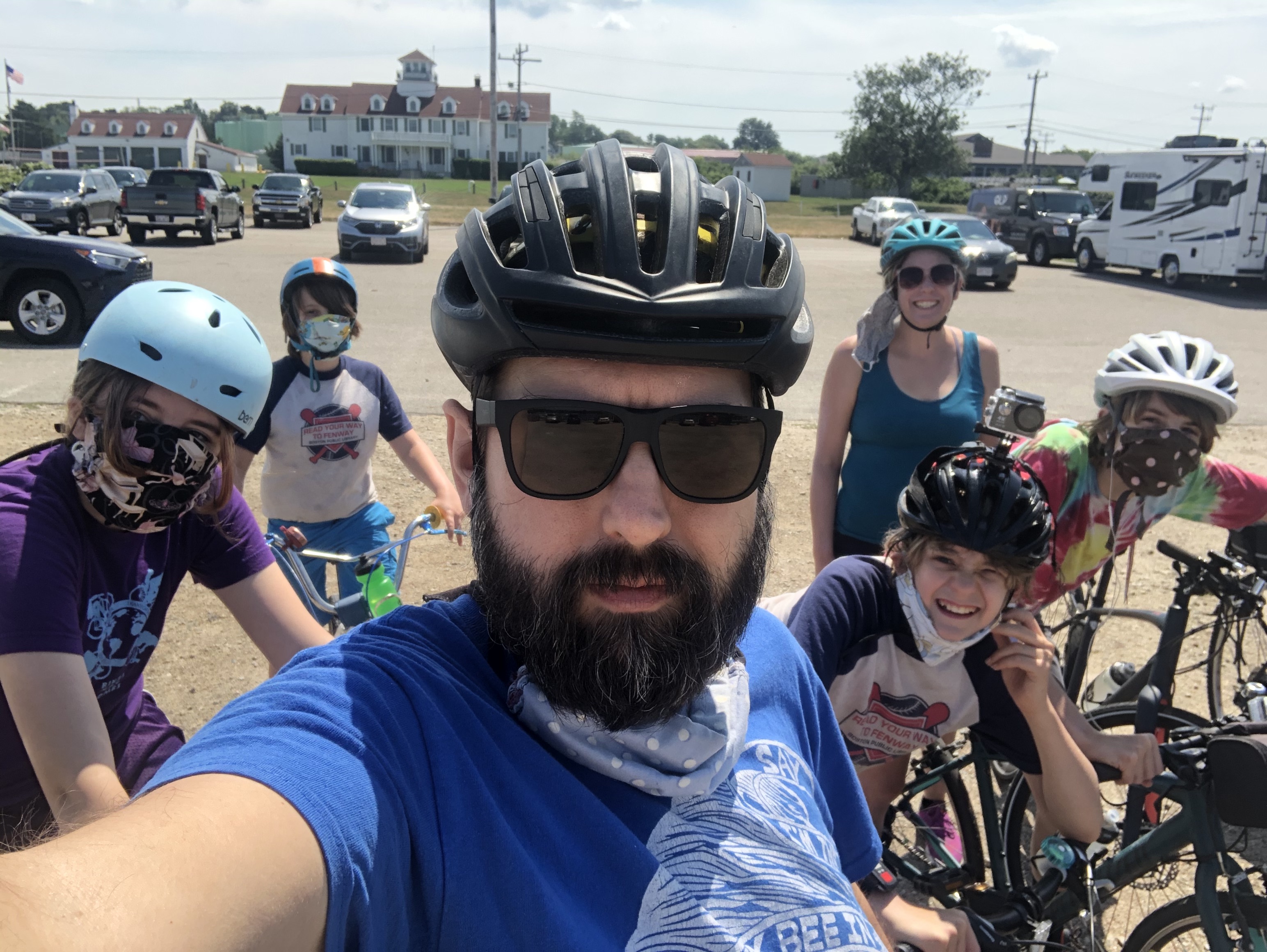 Team Grumbledore prepping for a training ride