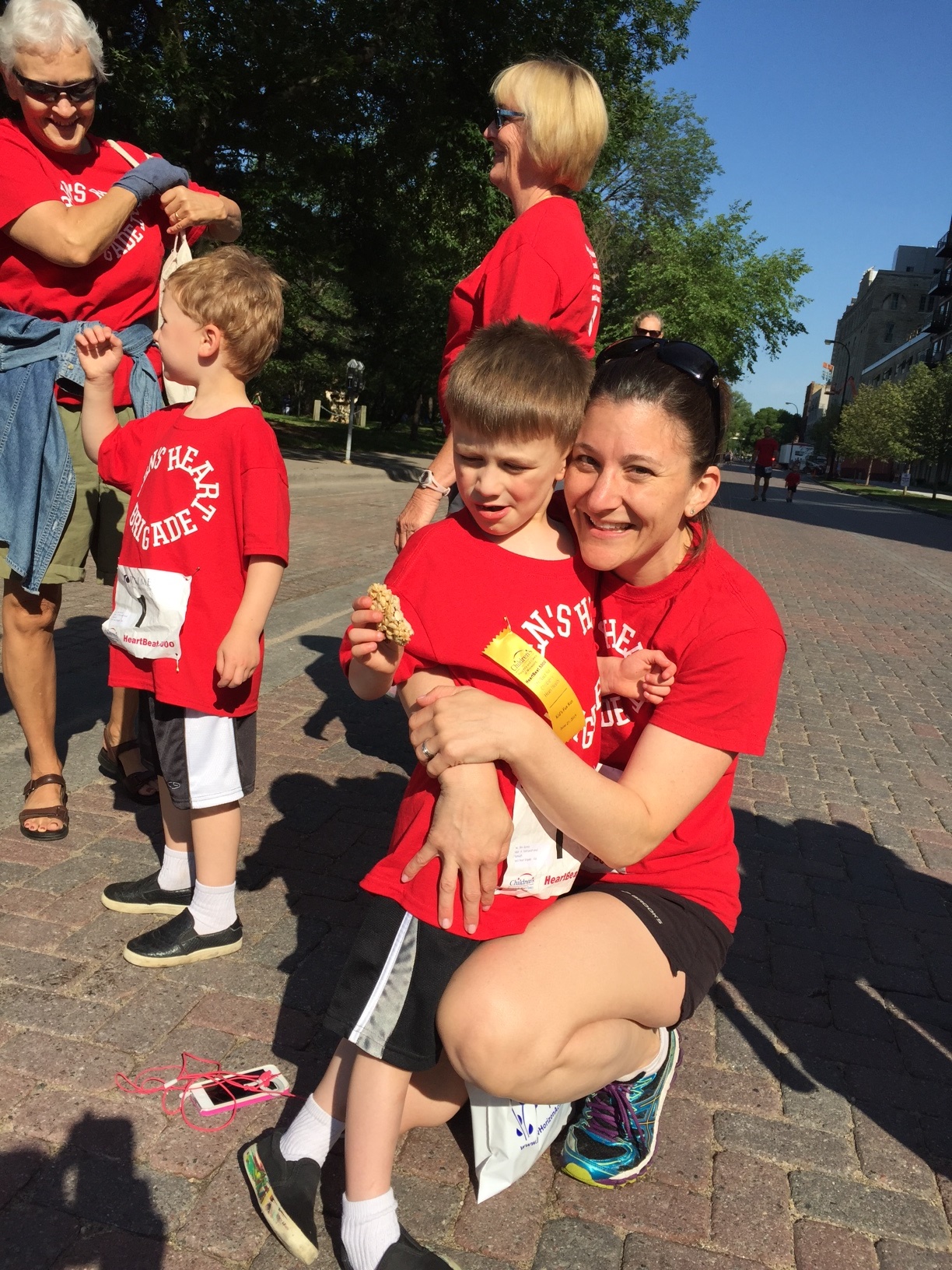 Ben and Mom at HeartBeat 5000 2015