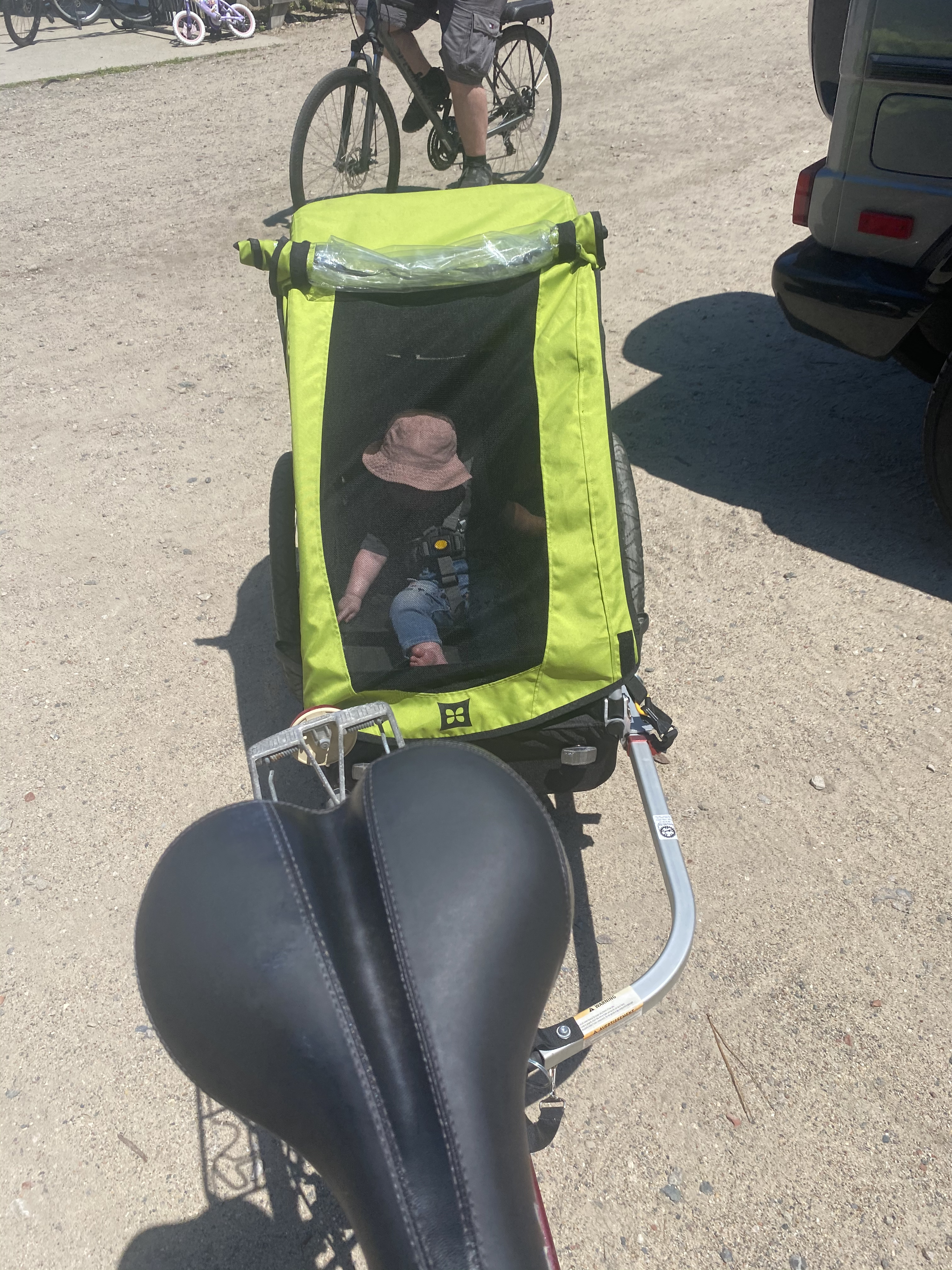 Esmée's First Bike Ride!