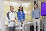 2022 Golf Classic Co-Chairs: Scott Mikuen, Dana and Briggs Kilborne 