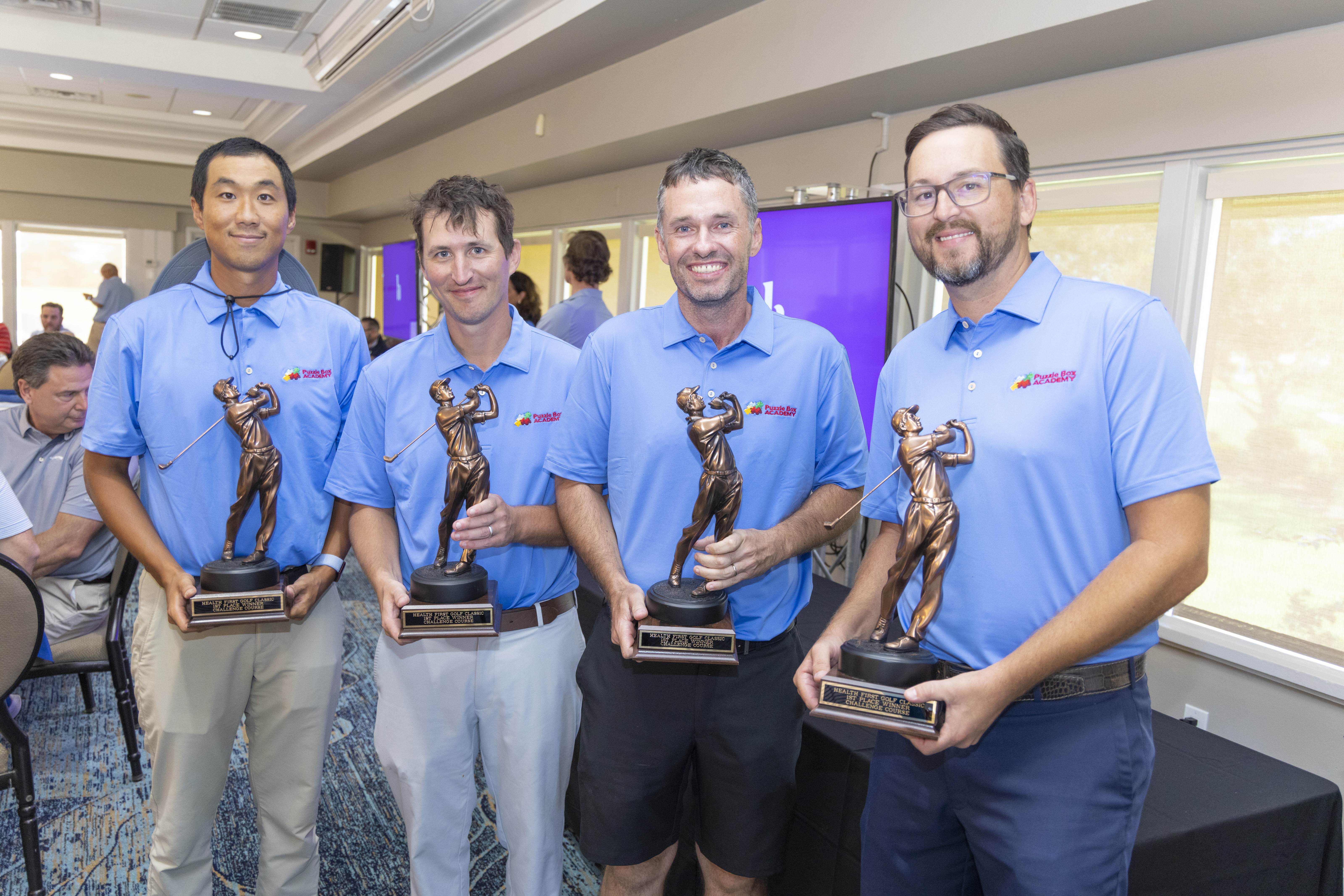 2022 Golf Classic Challenge Course Winners - Puzzle Box Academy Team