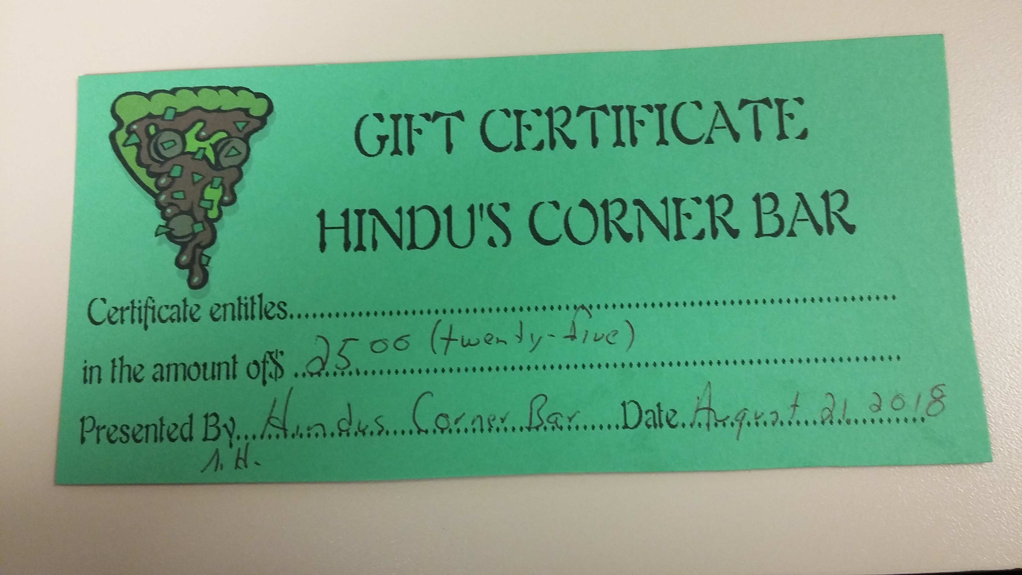 Hindu's Corner Bar
