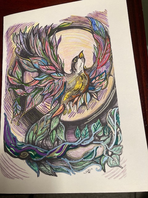 TAKING FLIGHT IN FULL COLOR