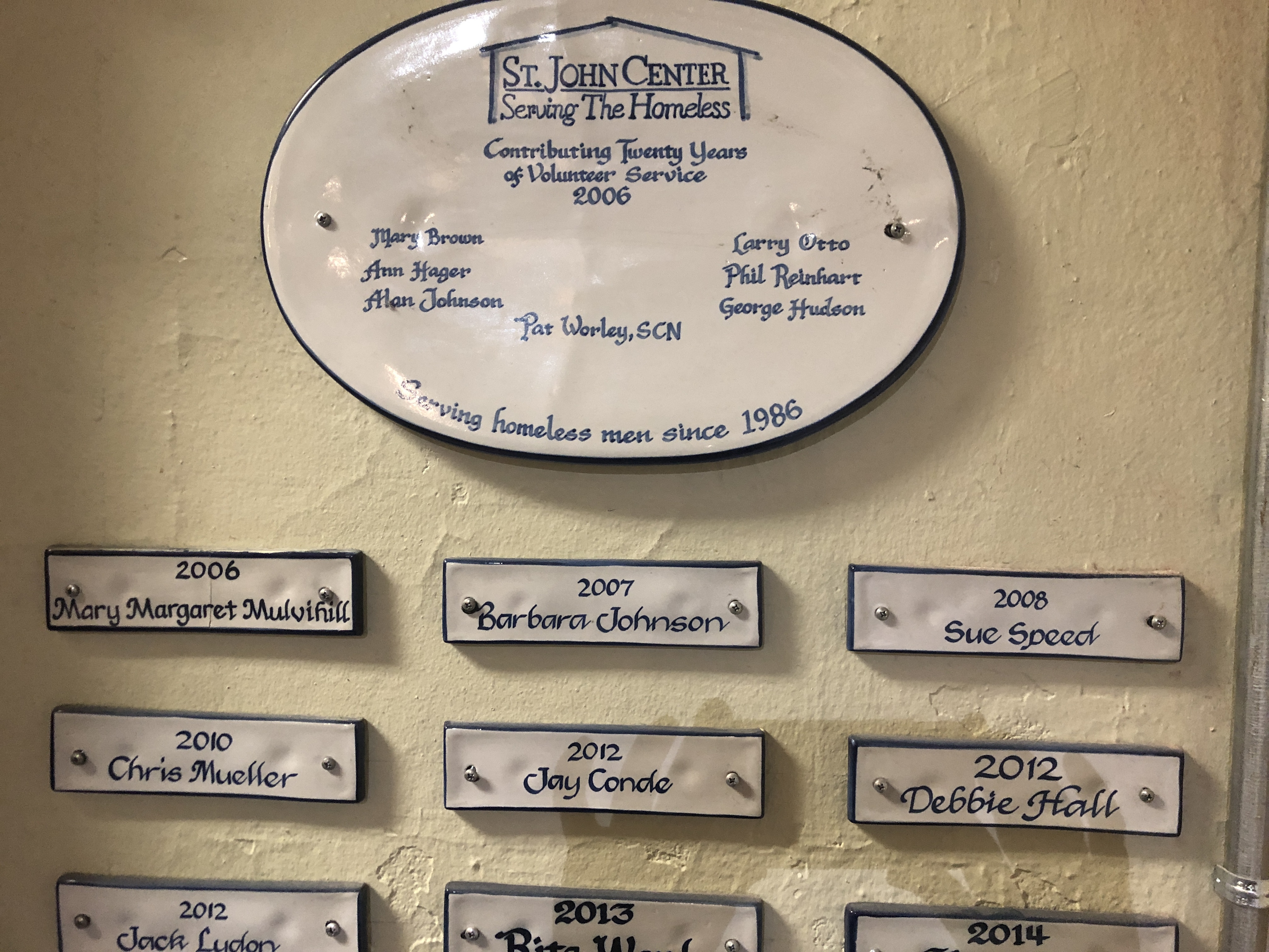 Marking twenty years of service to St. John Center