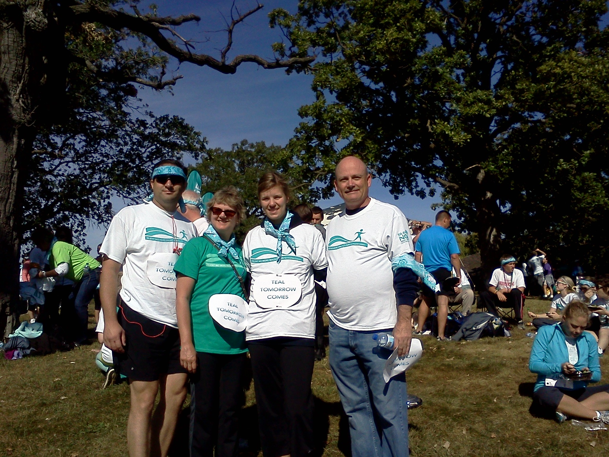 2012 Silent No More (now Teal Strides)