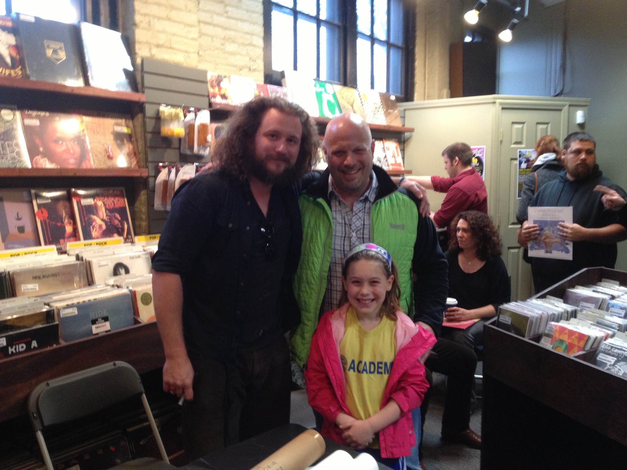 My fave musician, Jim James of My Morning Jacket and my favorite rockstar, Jillian