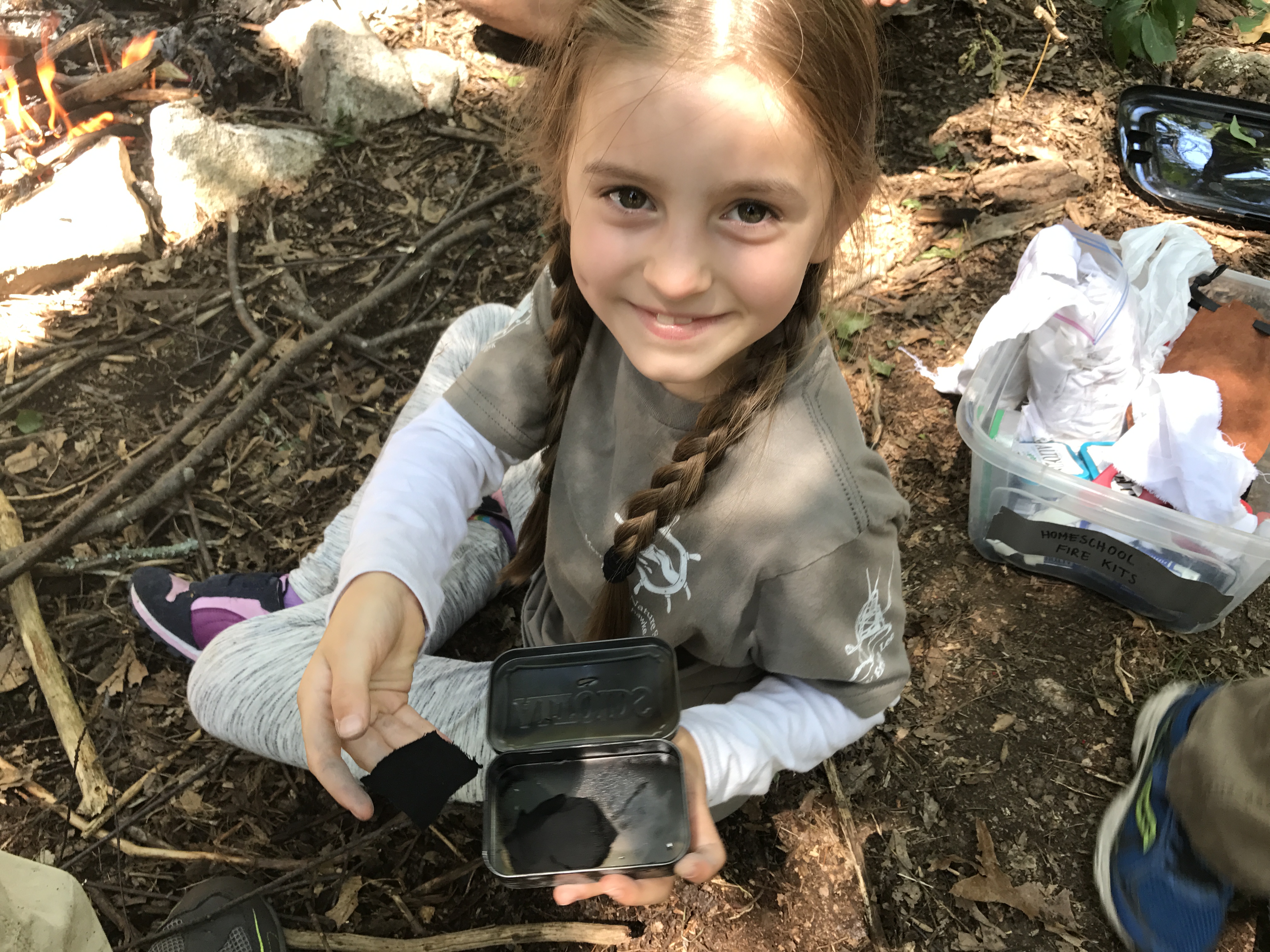 Making your own fire-building kit