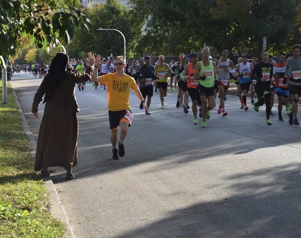 2019 Race, with sisters cheering us on!