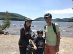 Pedaling Pandas at Acadia National Park