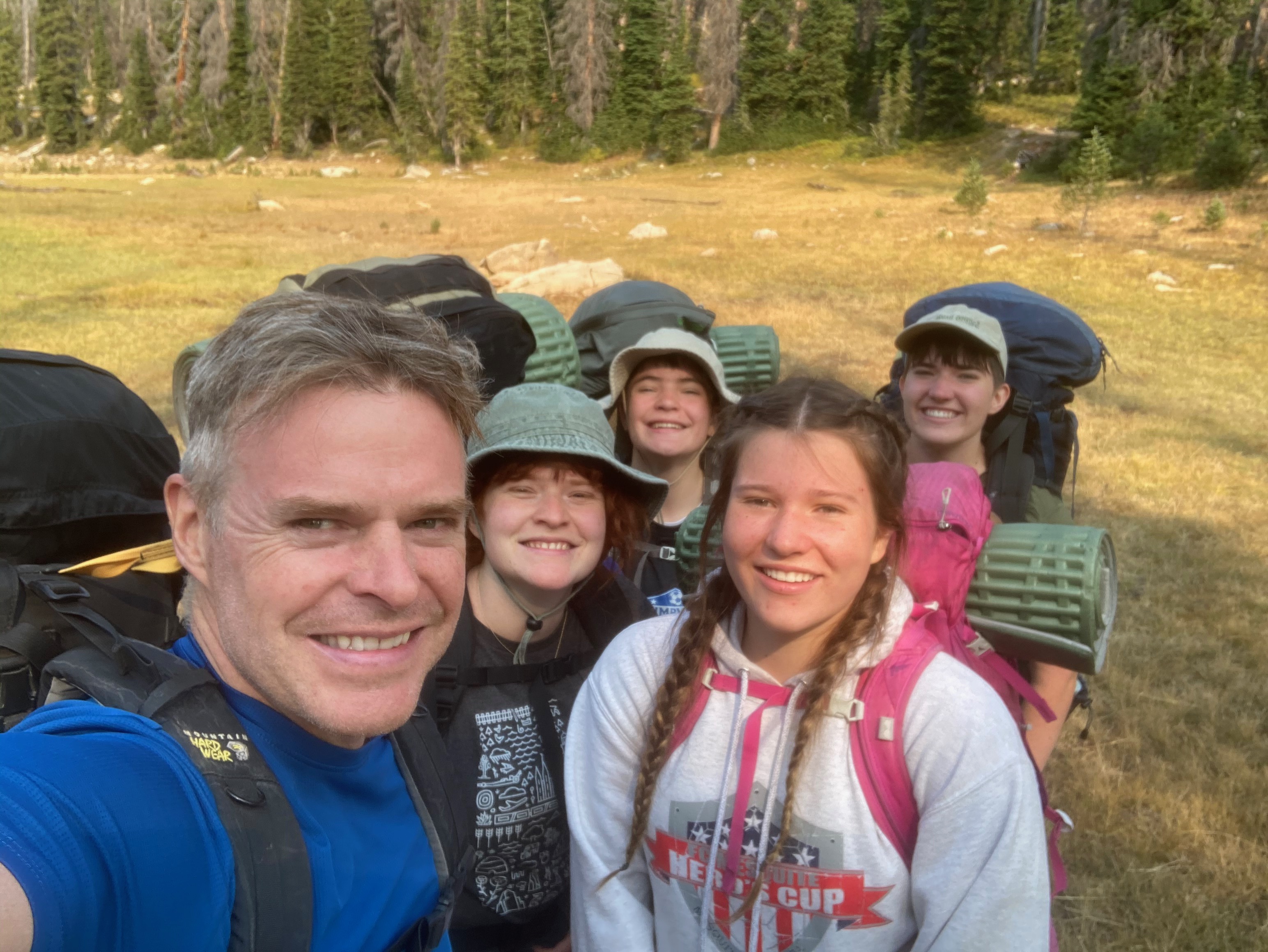 Backpacking w/my daughters