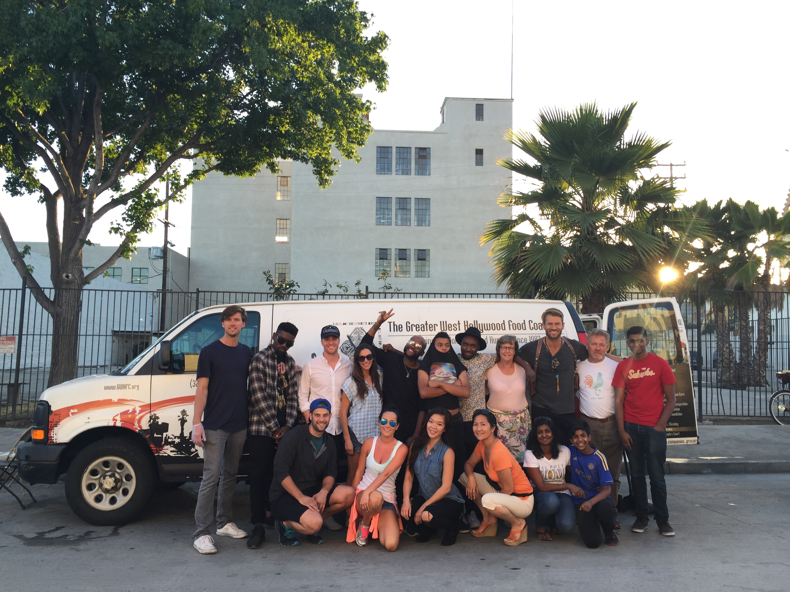 The GWHFC Team & the truck