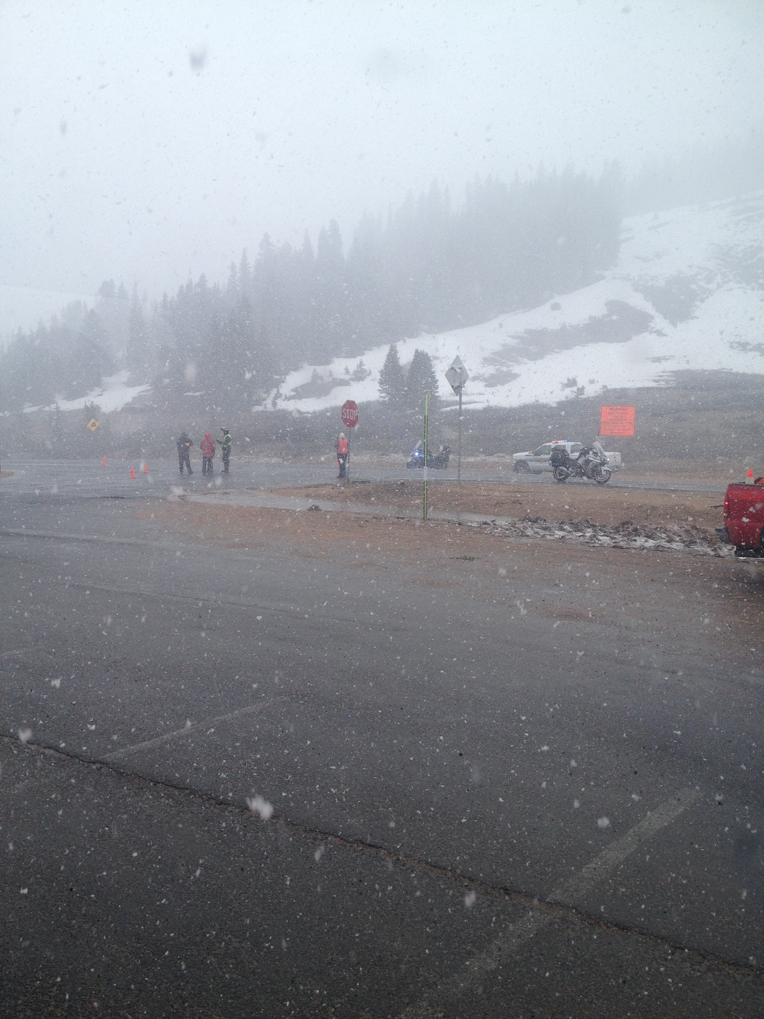 Through the Snow on Berthoud Pass 2014