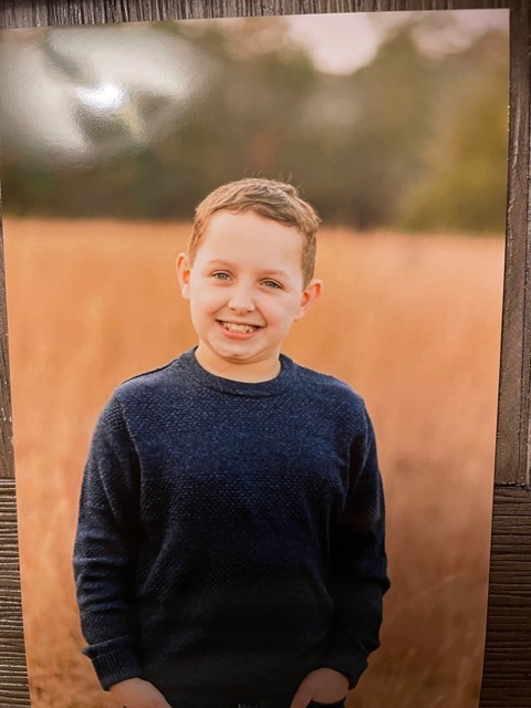 My wonderful grandson