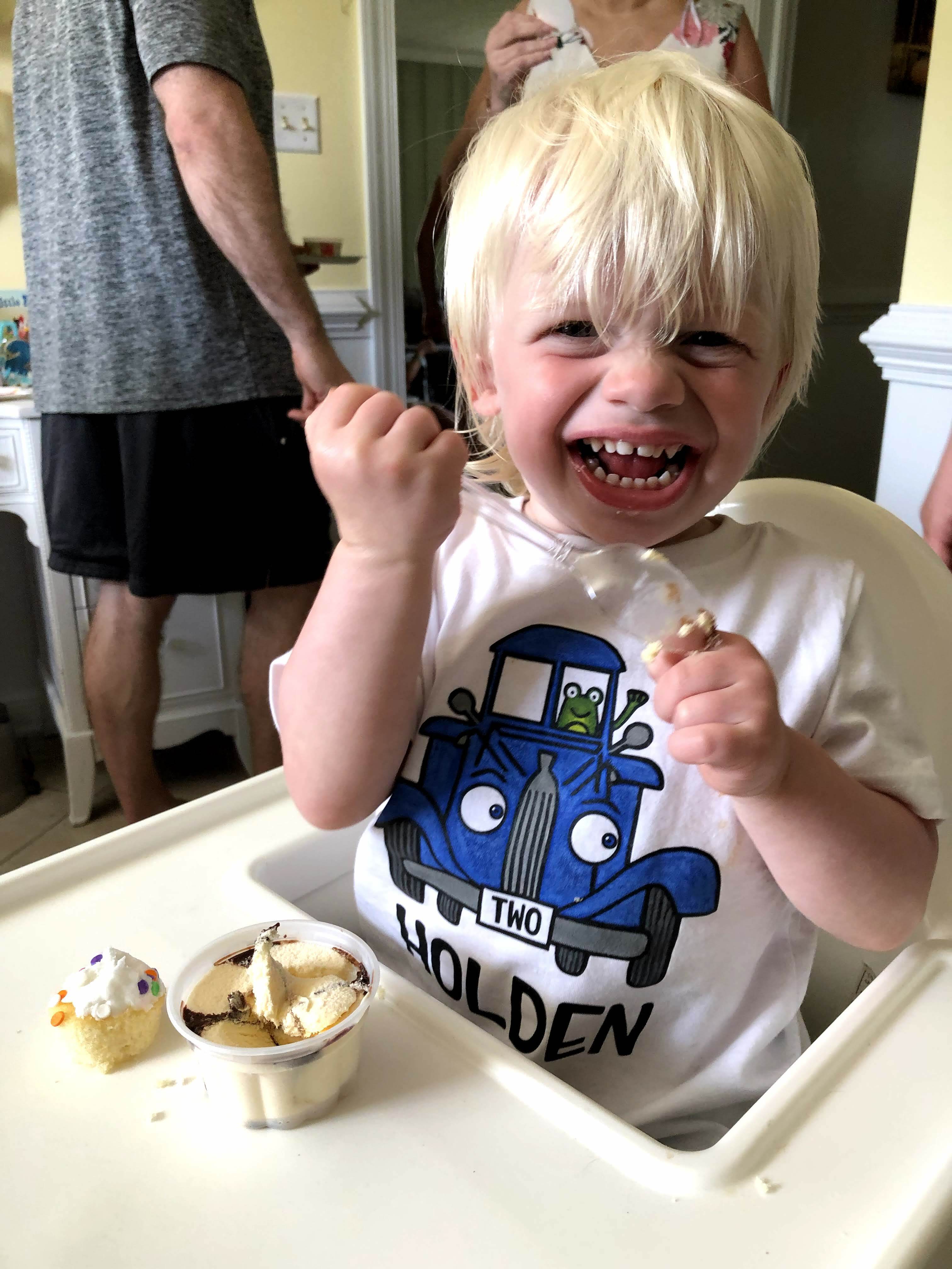 A happy, cancer free, 2 year old!