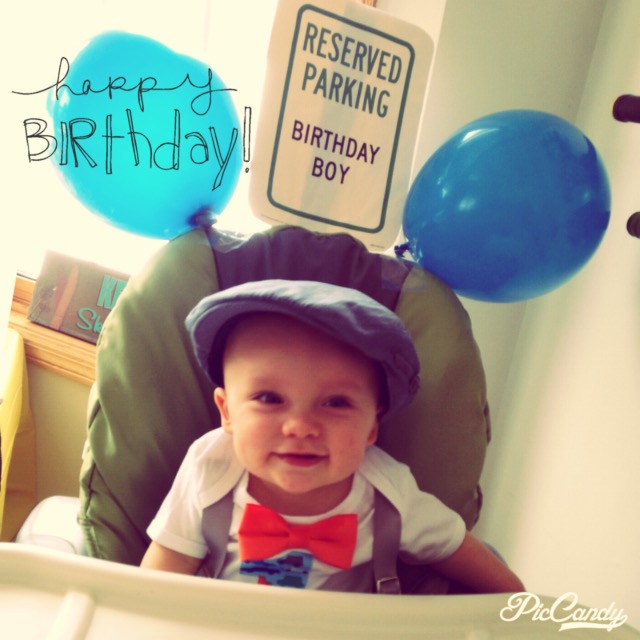 Our happy one year old!