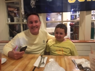 Uncle Brian and  Christopher in Annpolis 2019