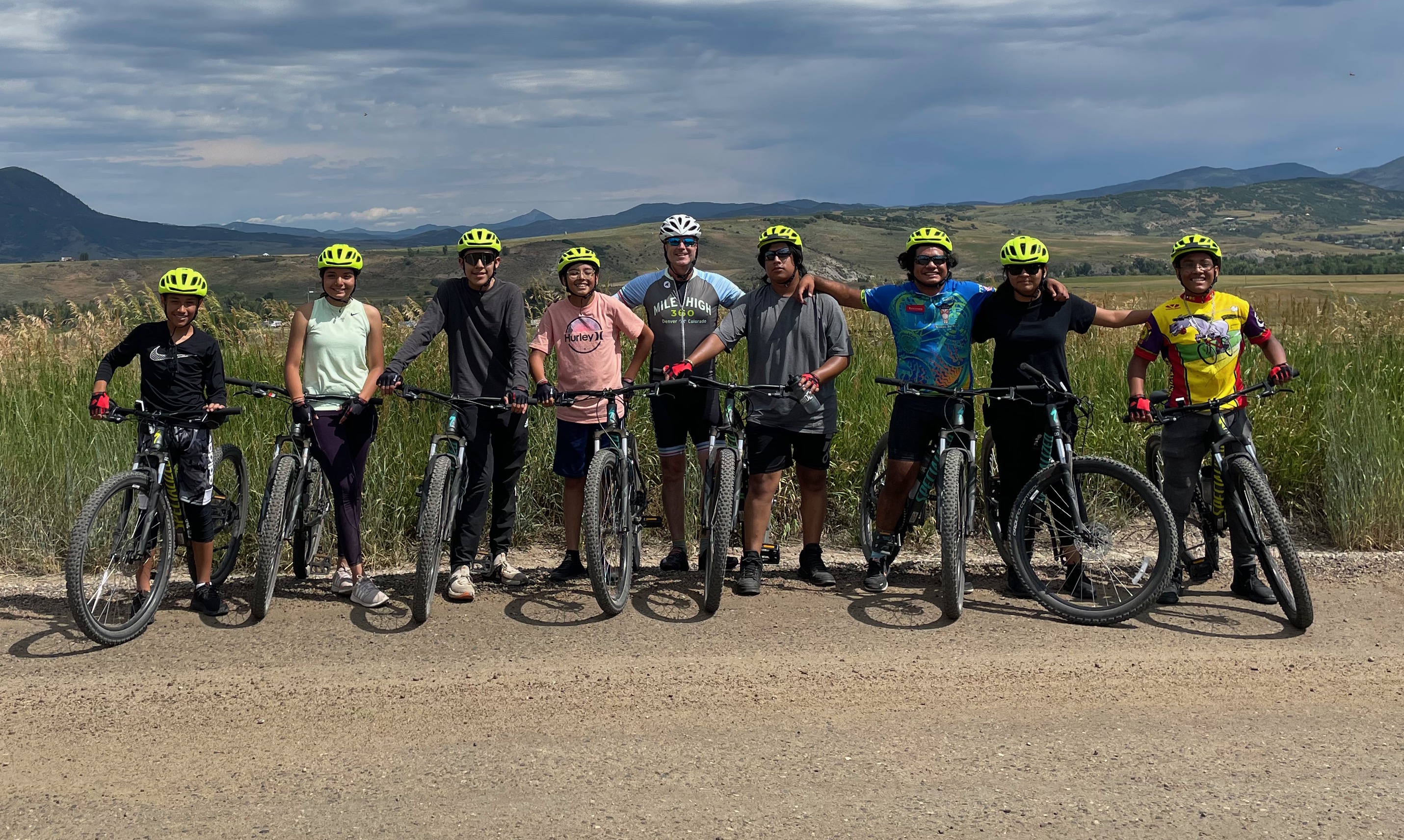 I was in Steamboat Springs with some students on a training ride