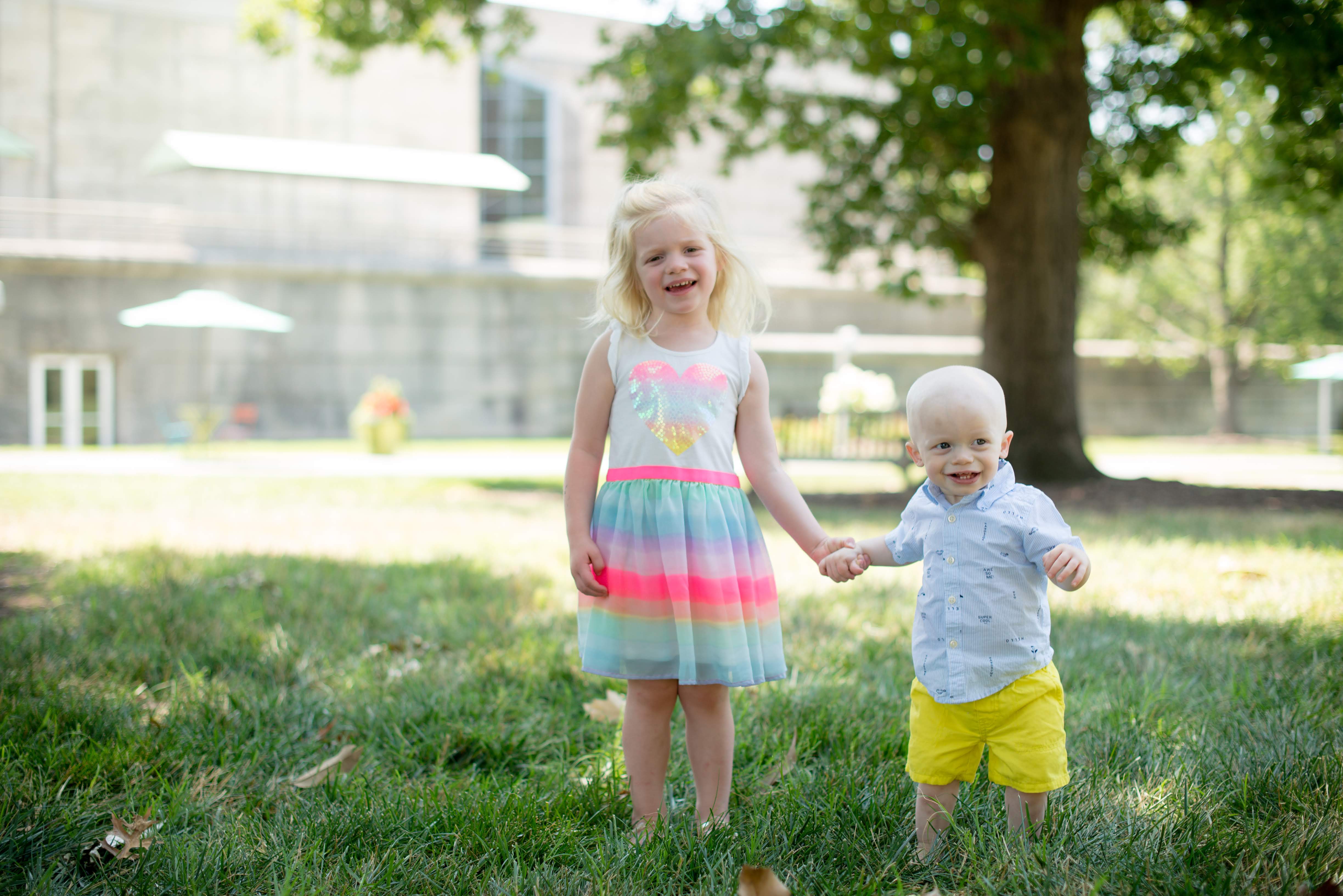 At the ASK Kourageous Kids photo shoot.