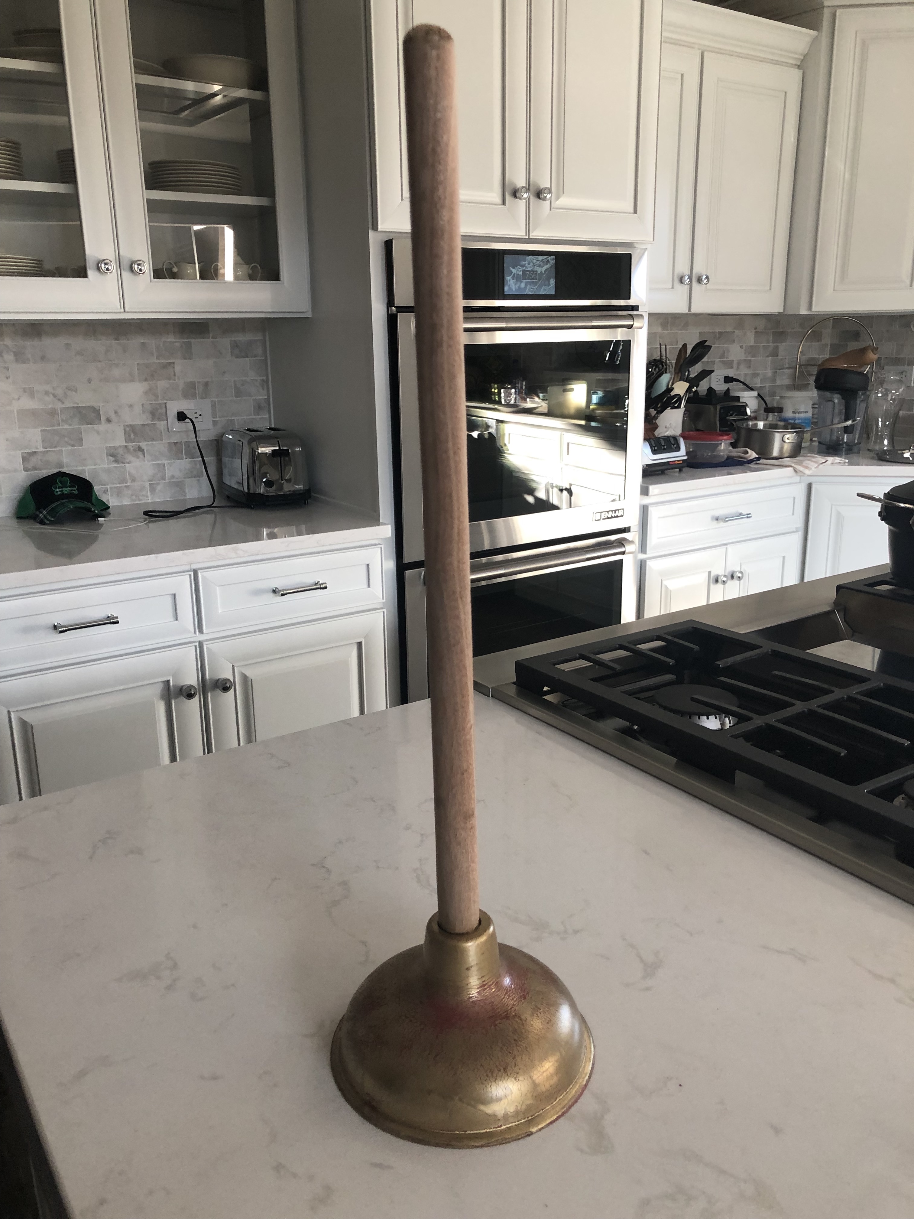 The coveted Golden Plunger