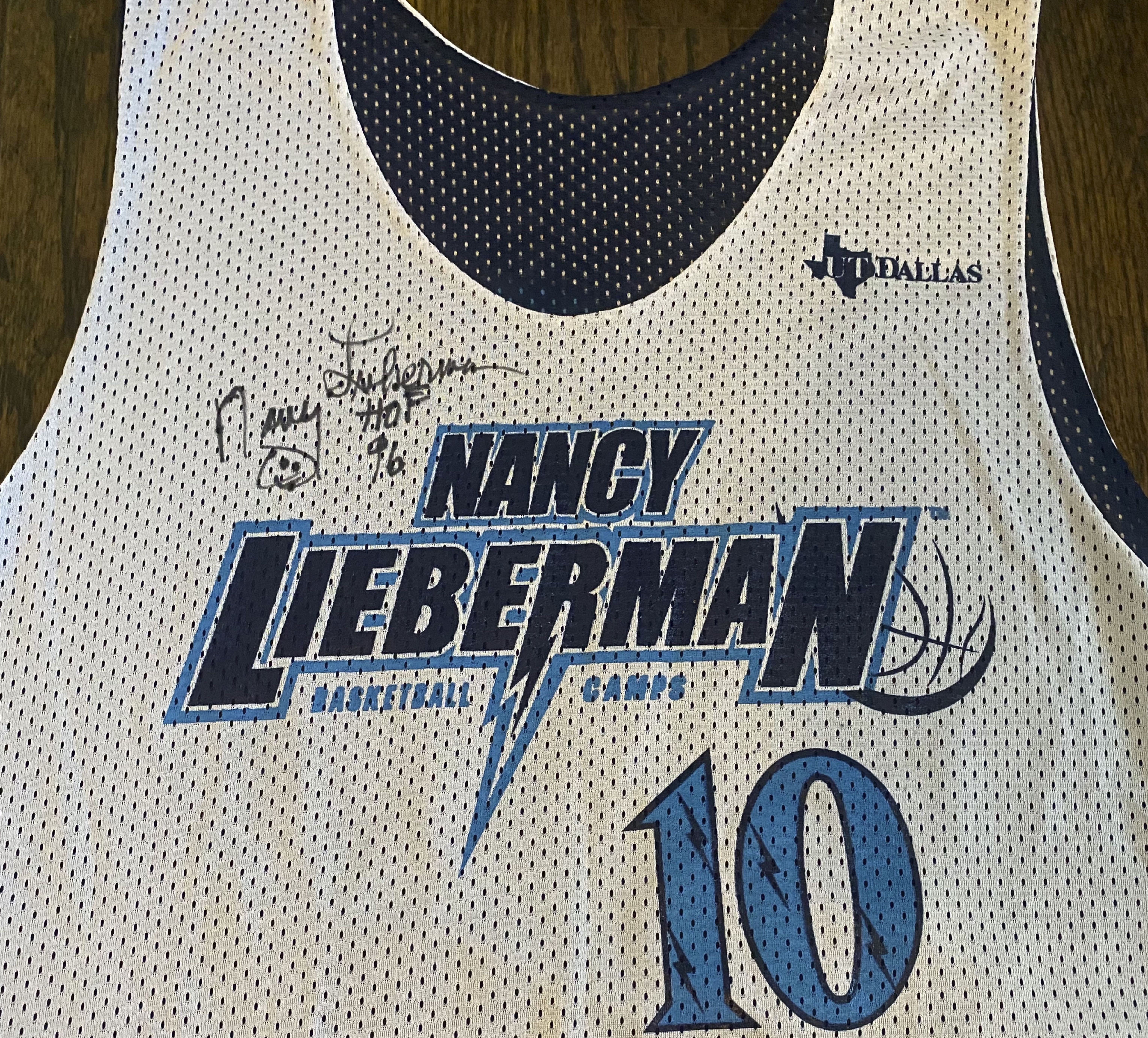 Nancy Lieberman Autographed Jersey