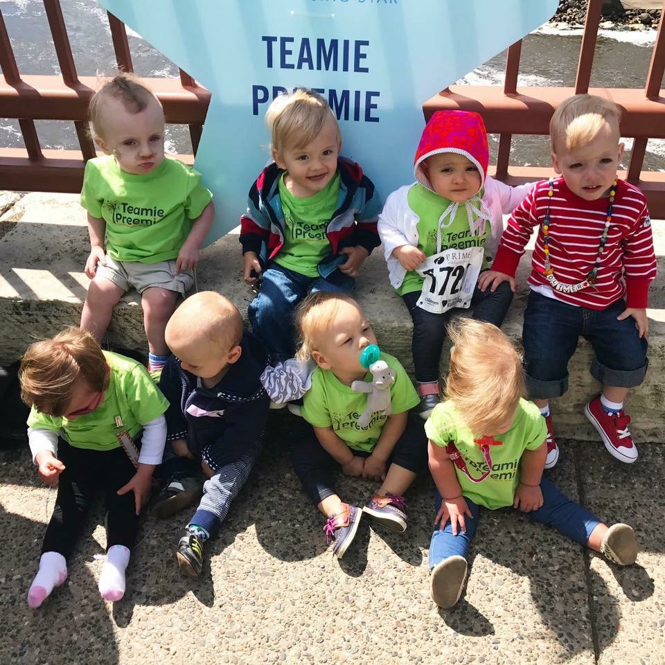 Our Group of Amazing Preemies from 2017 Teamie Preemie