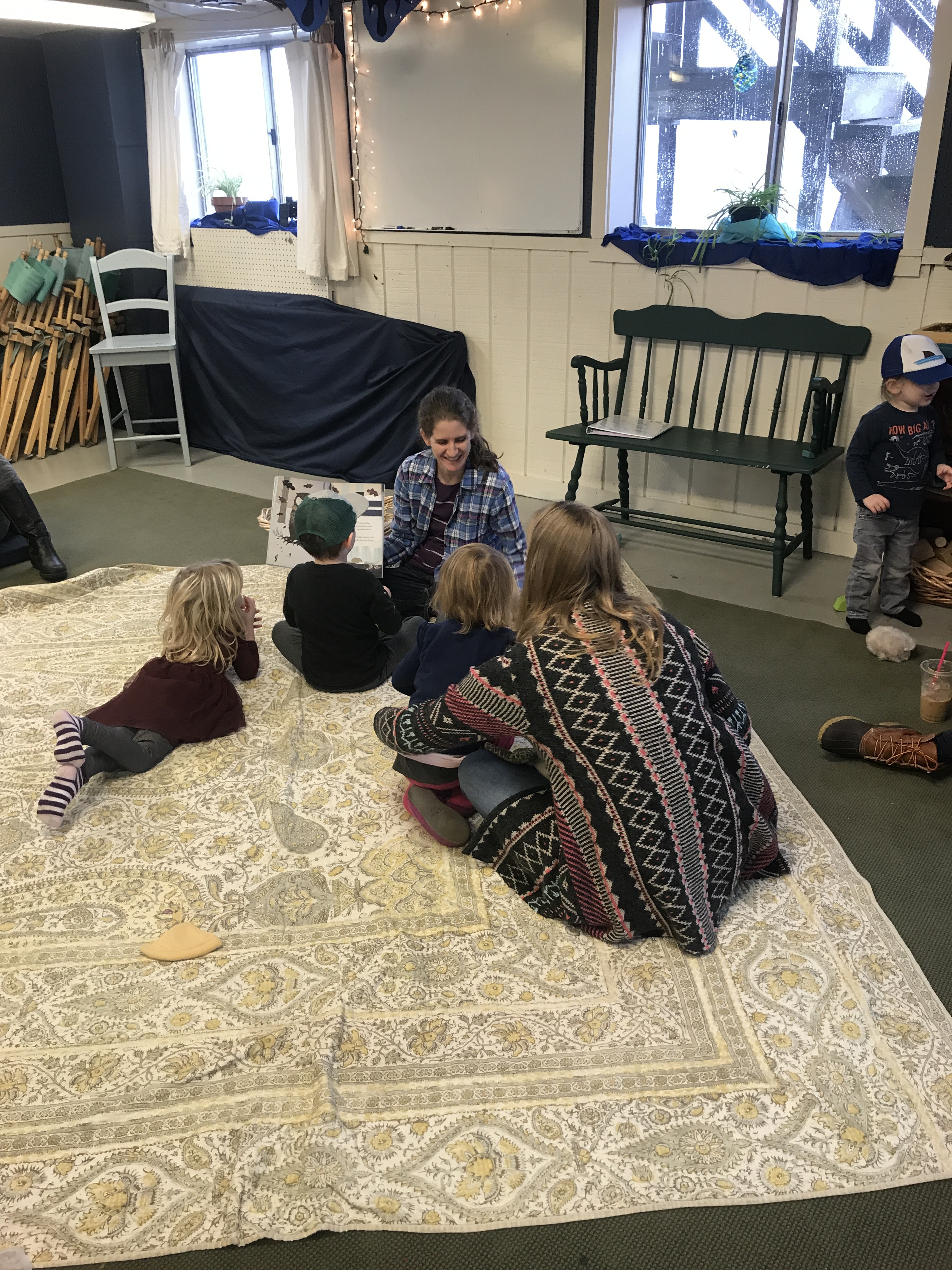 Catharine Shares a Story with the Tots