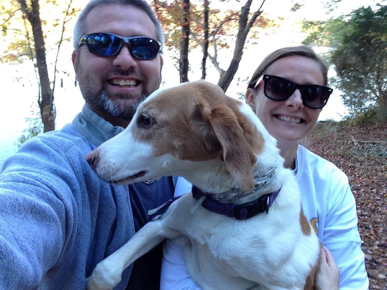 Walking around Shelley Lake