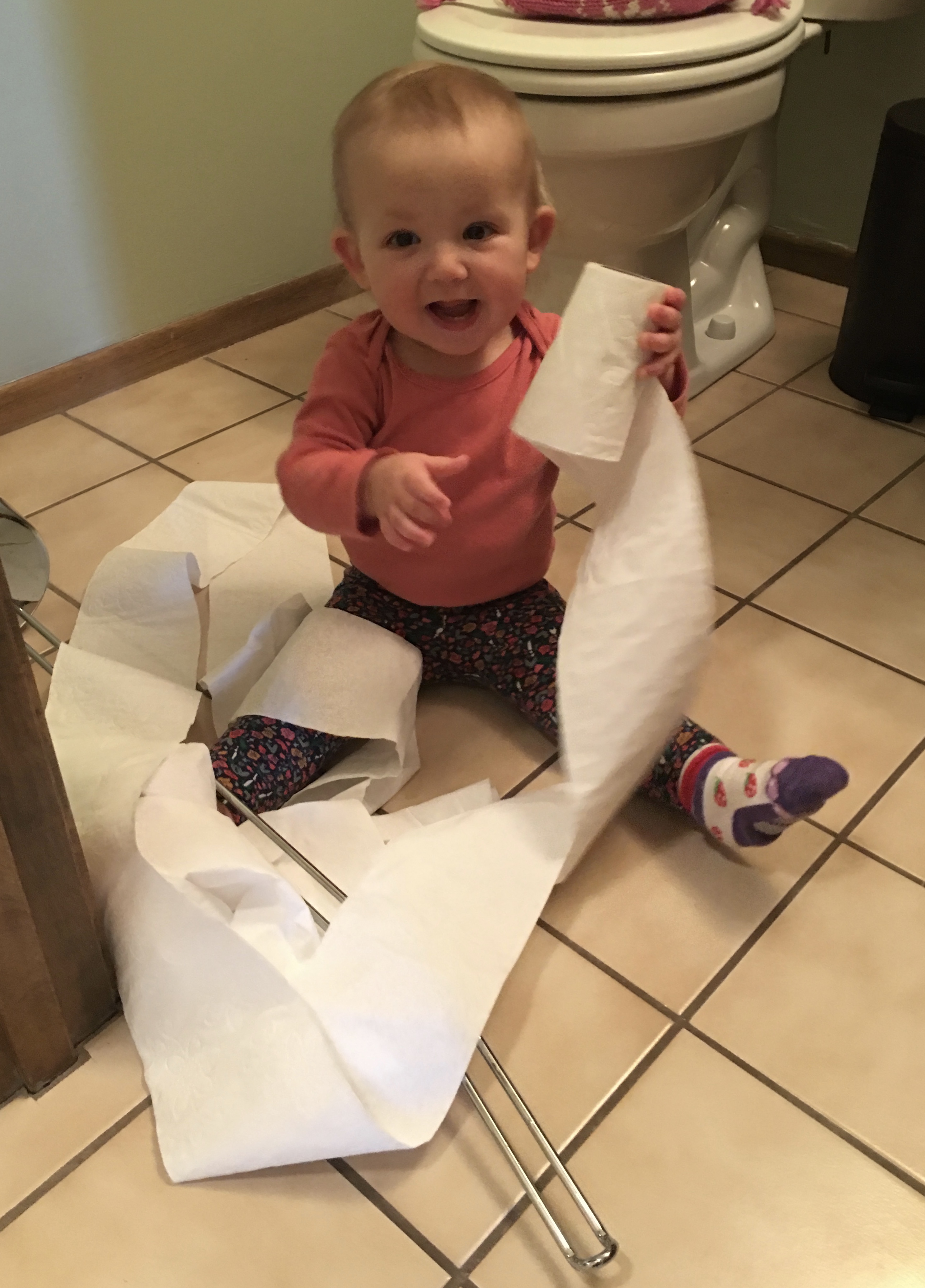 If you can't find Maddie - she is in the bathroom