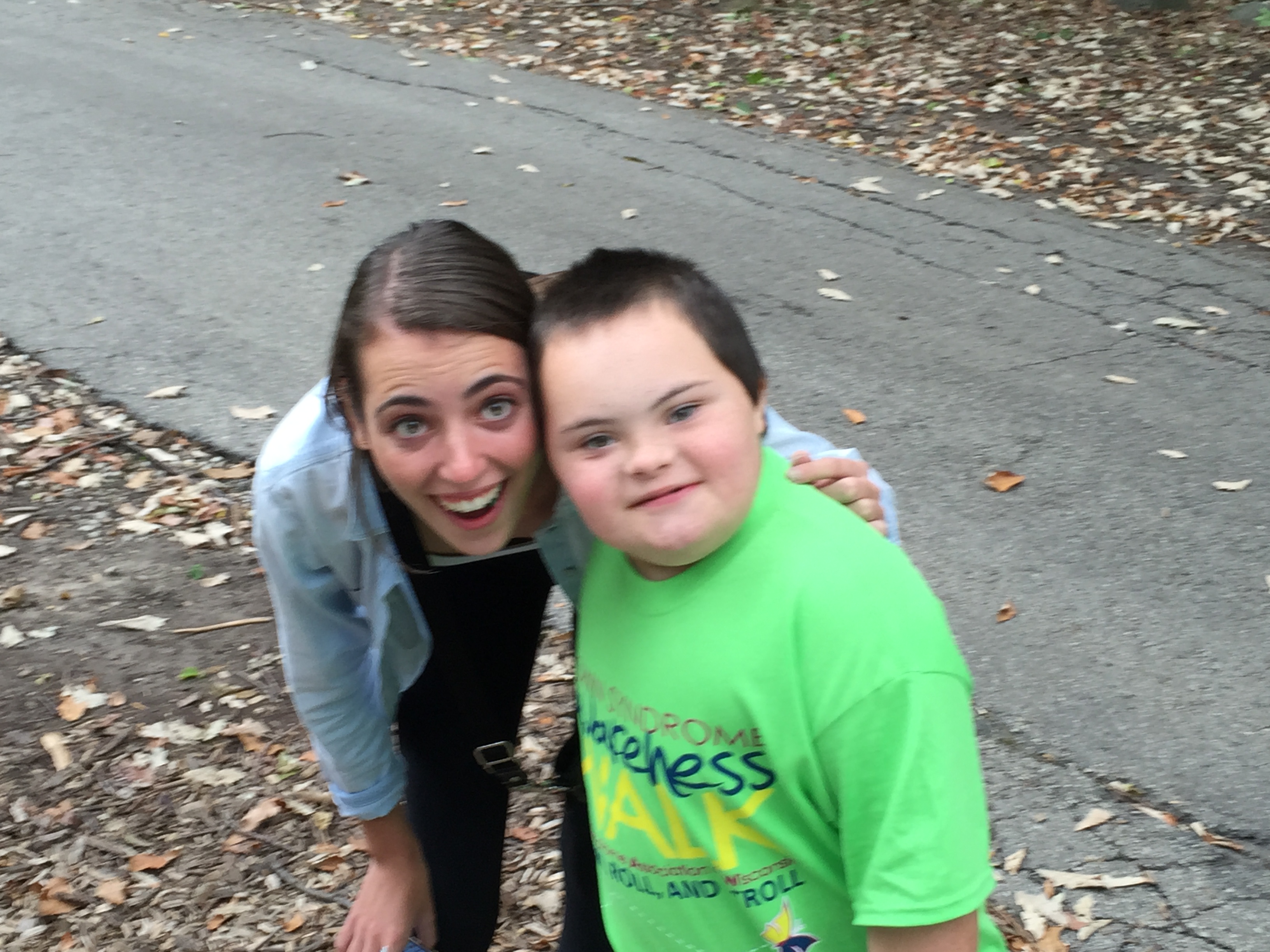 Quin with Chloe 2015 DSAW walk