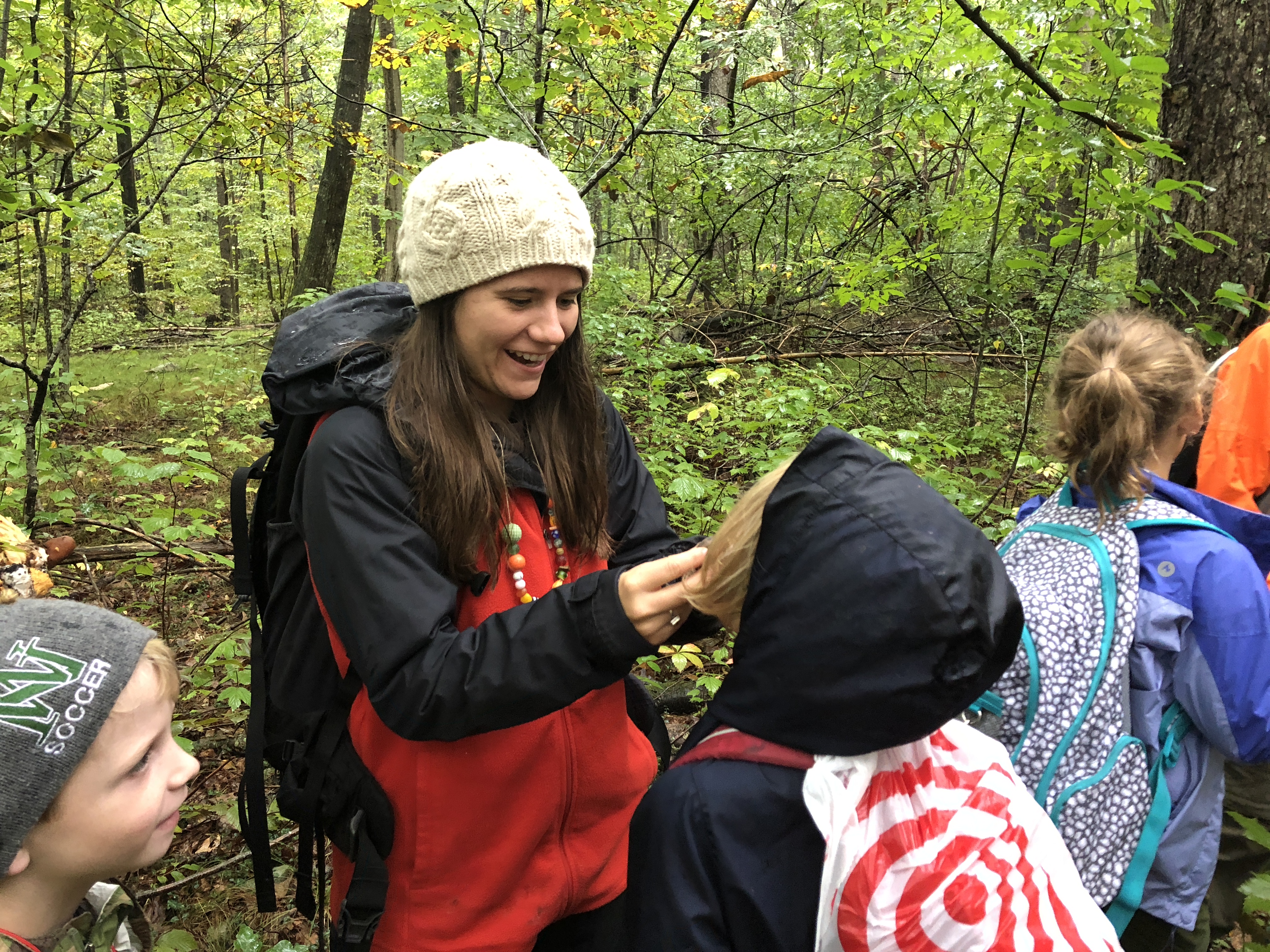 Julia with our Field Schoolers!