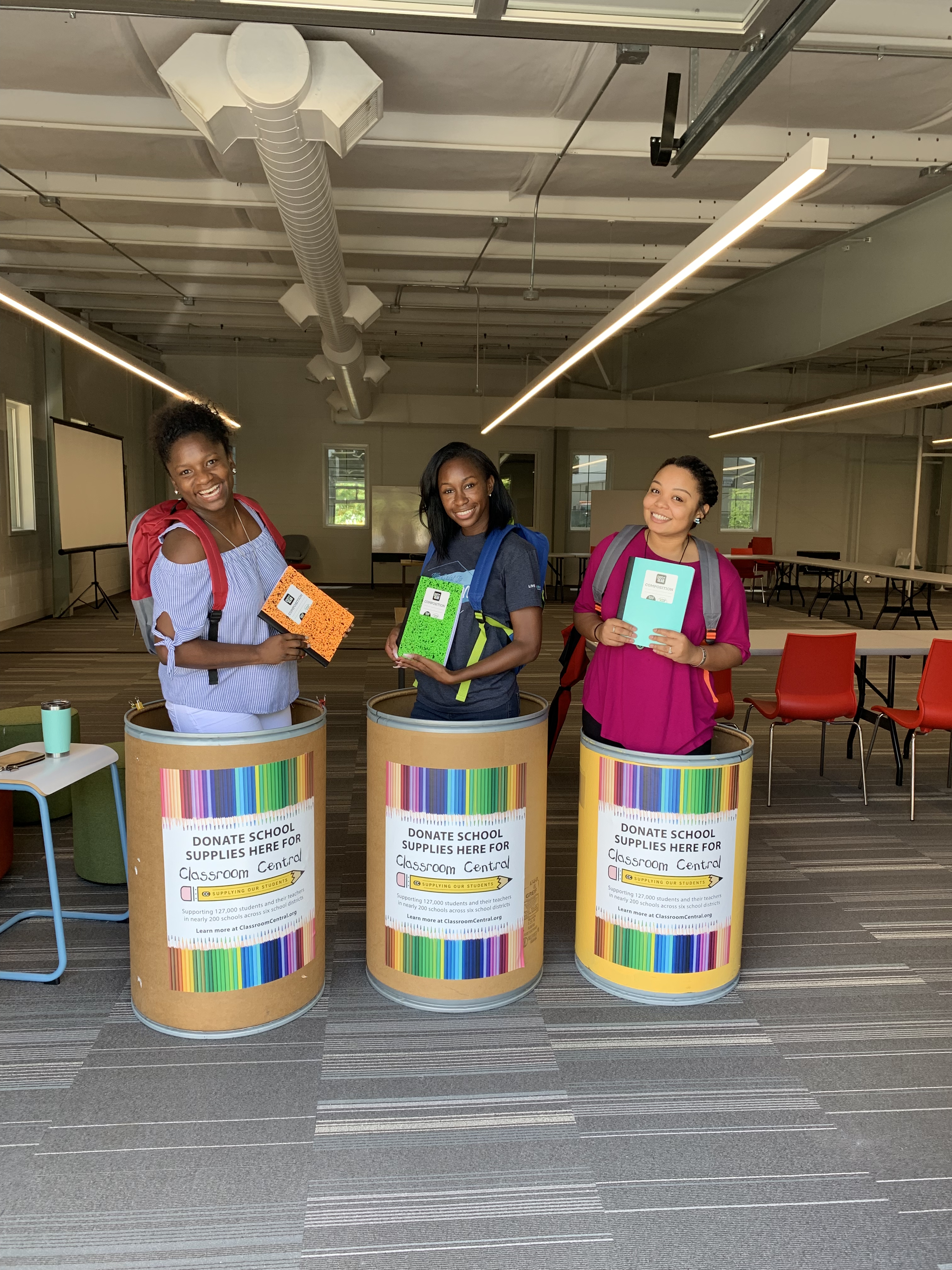 CBI Associates Collecting Supplies