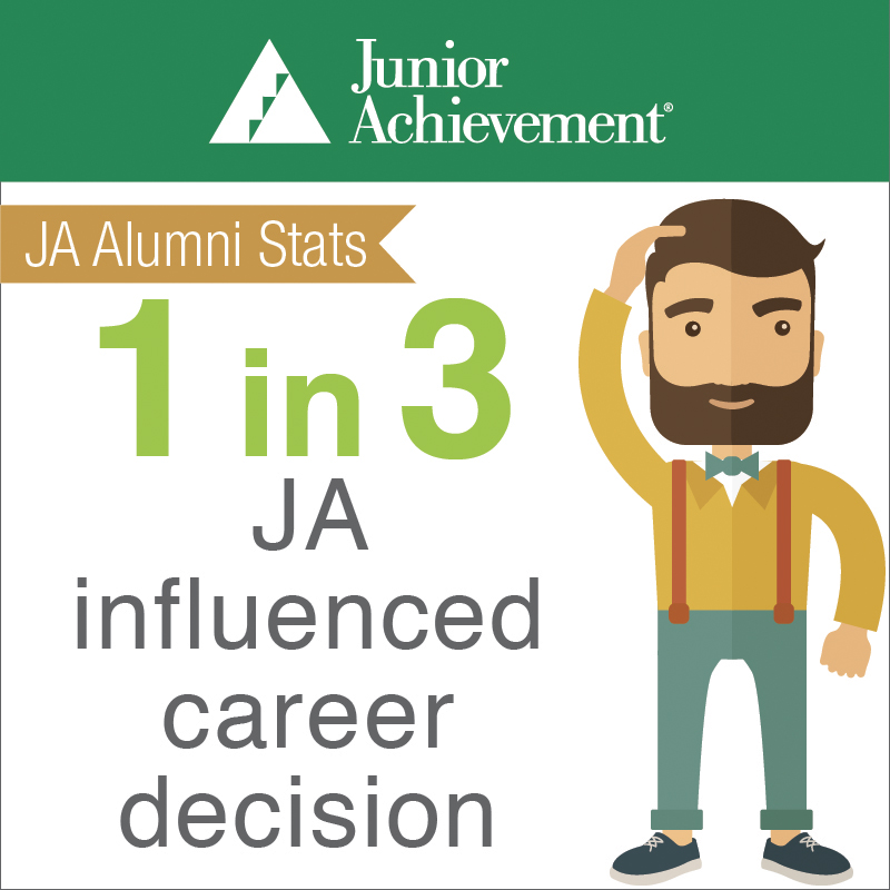 JA helps students find a career they love!
