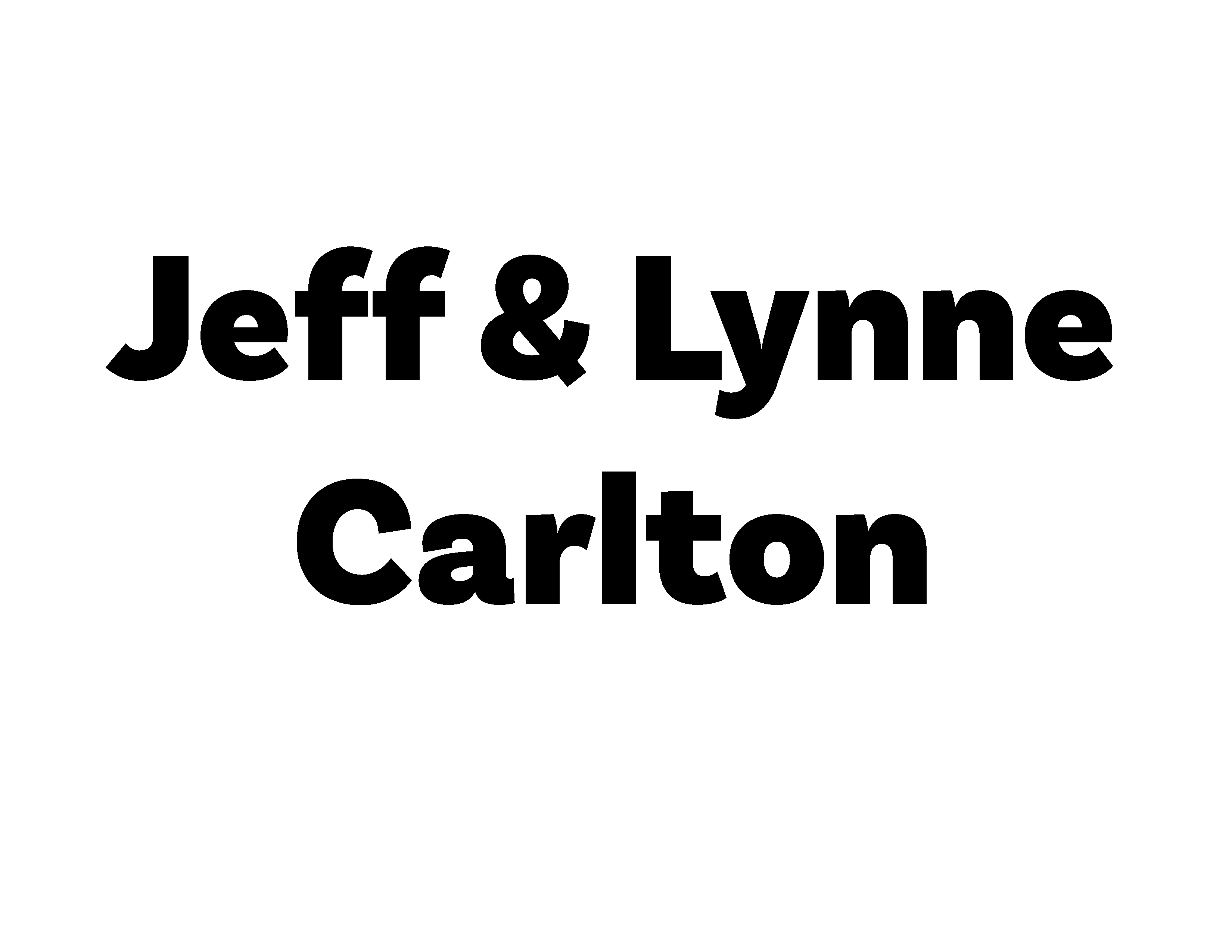 Jeff & Lynne Carlton 