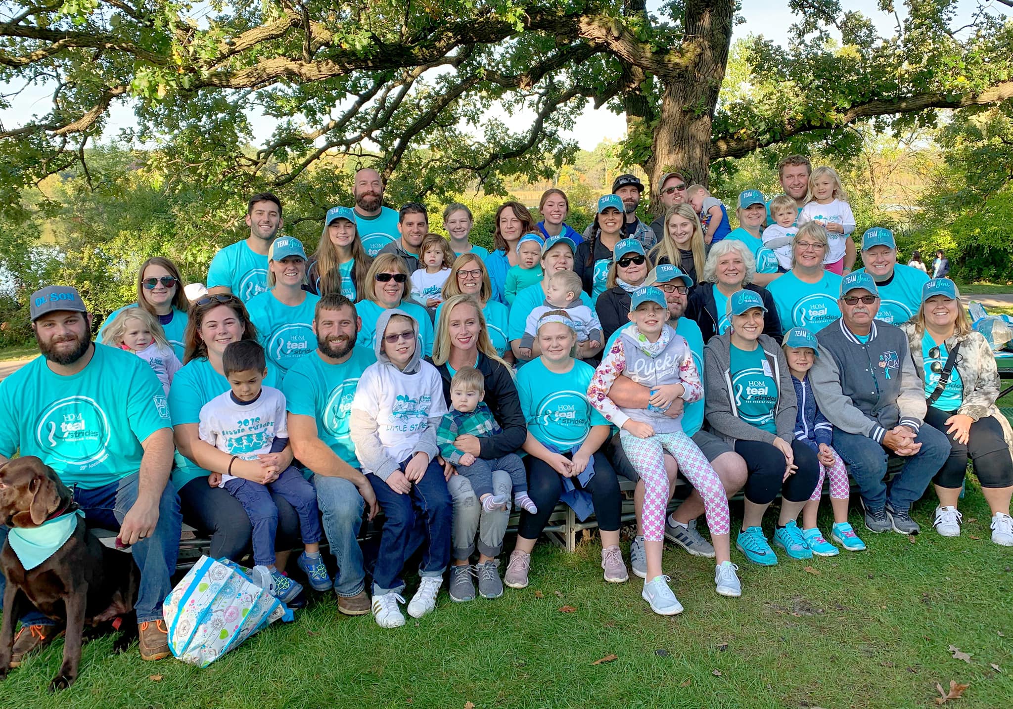 Jeni and her crew on September 14, 2019